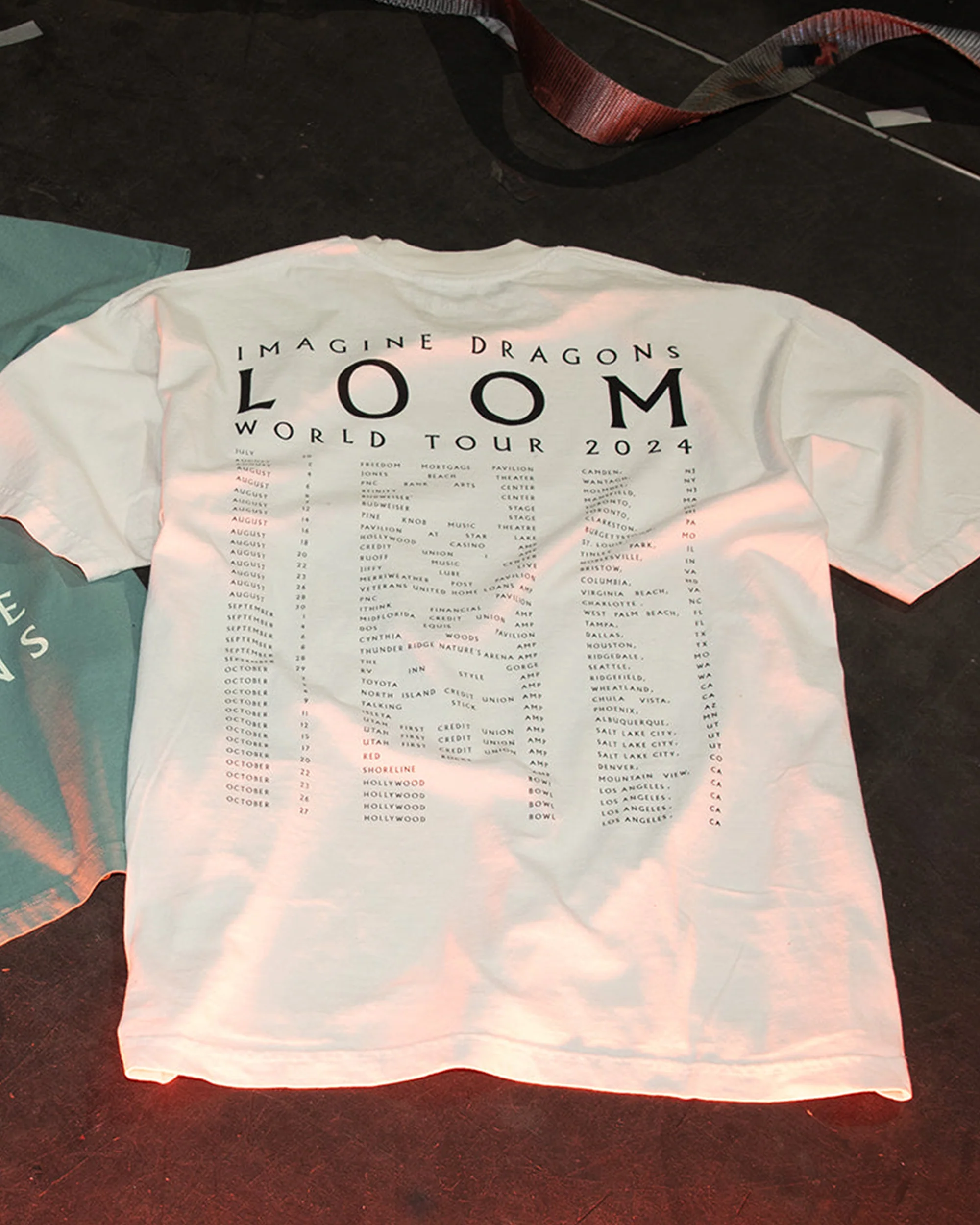 Off White Tour Tee - Image 8