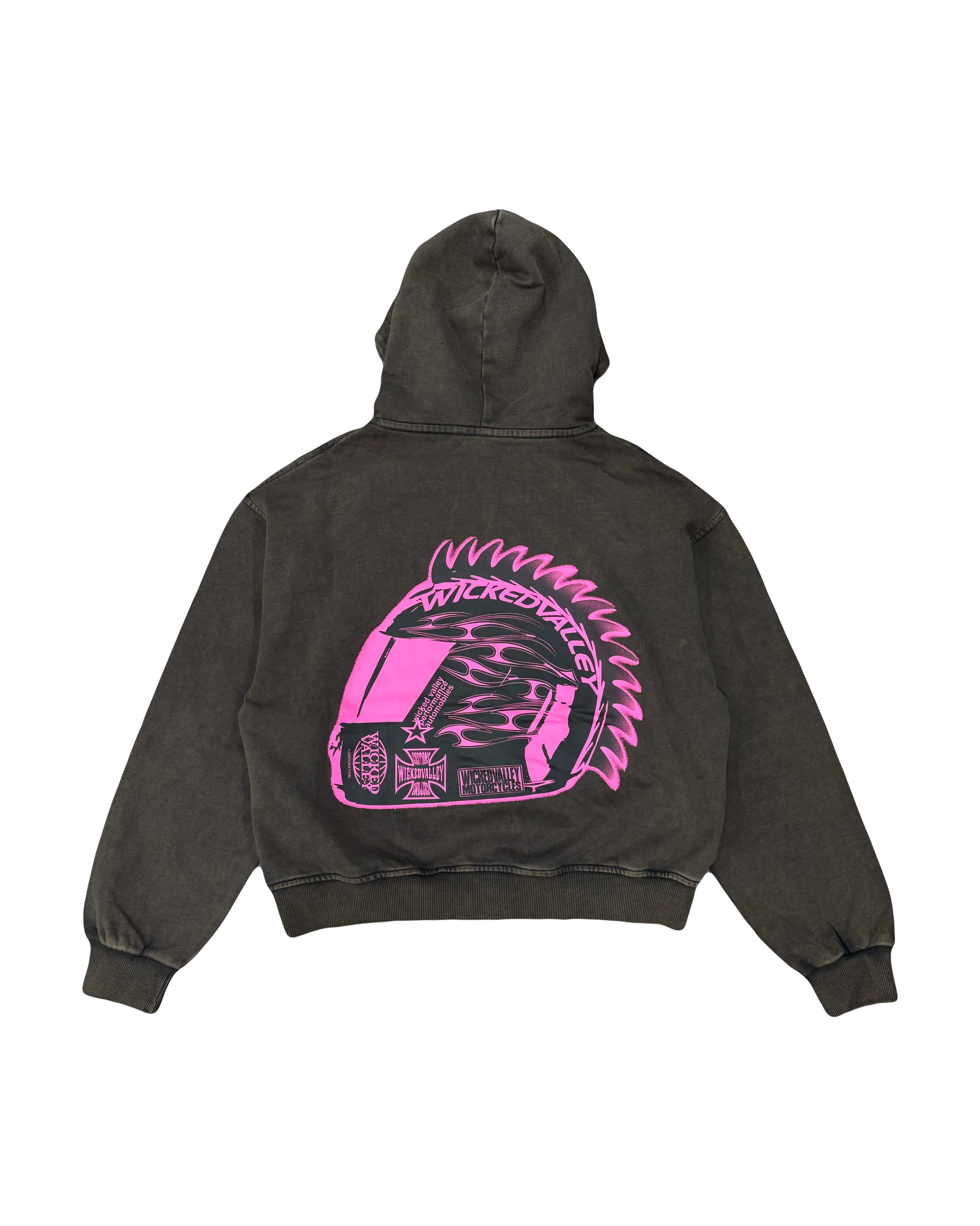 OG Charcoal Moto Zipup - Image 2