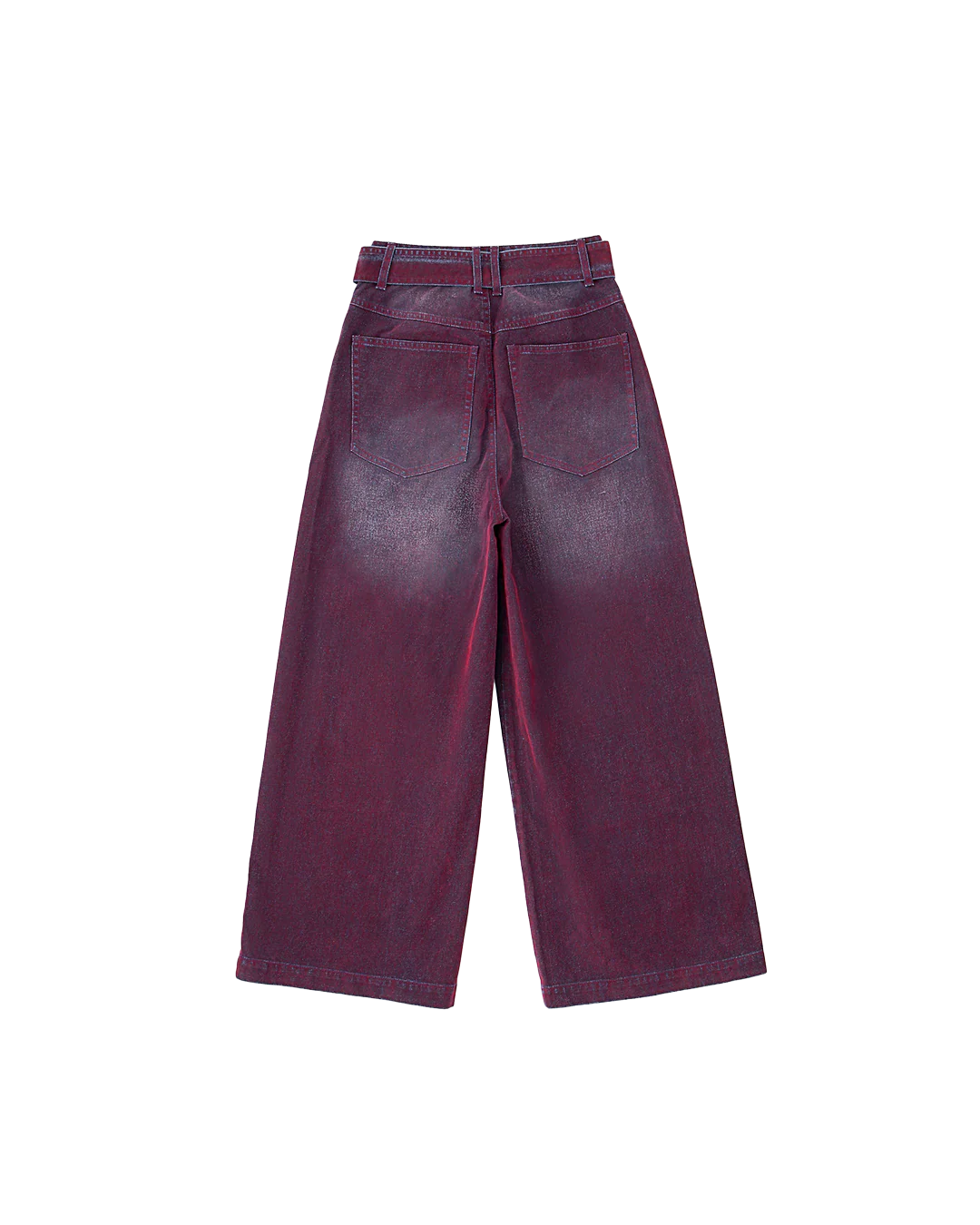 Oil Slick Iridescent Wide Leg Denim - Image 3