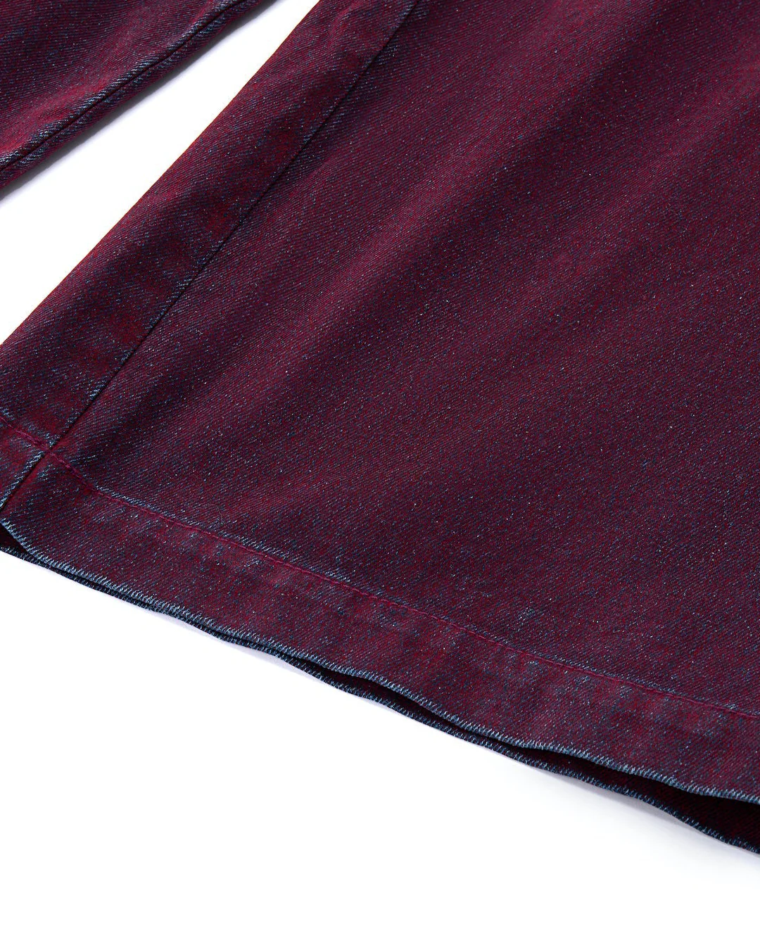 Oil Slick Iridescent Wide Leg Denim - Image 4
