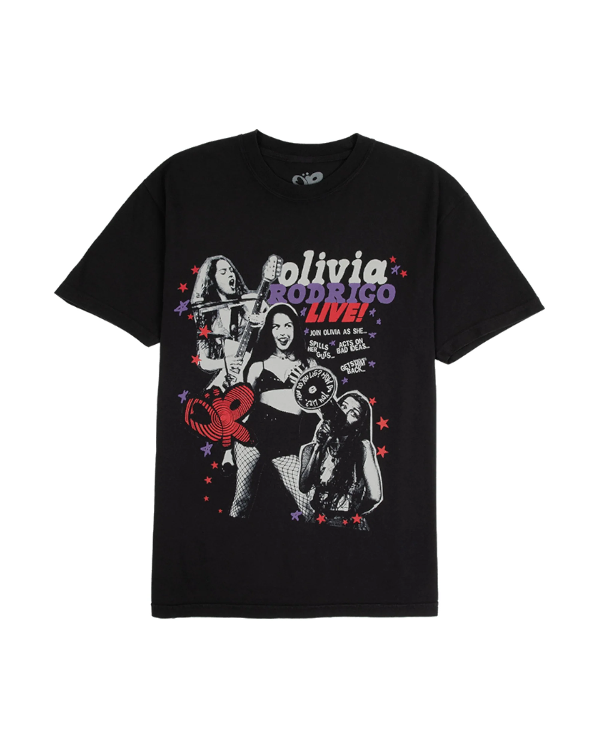 olivia rodrigo live t-shirt
