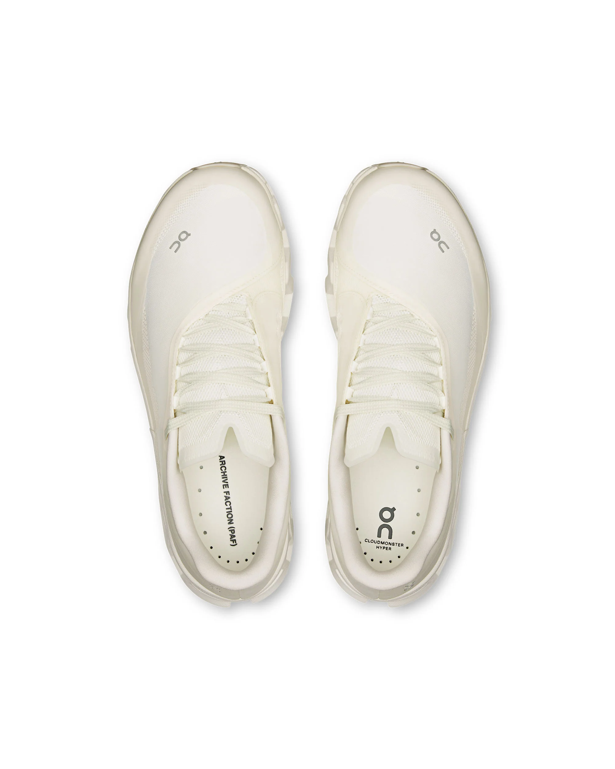 Post Archive Faction x On Running Cloudmonster Hyper - White - Image 6
