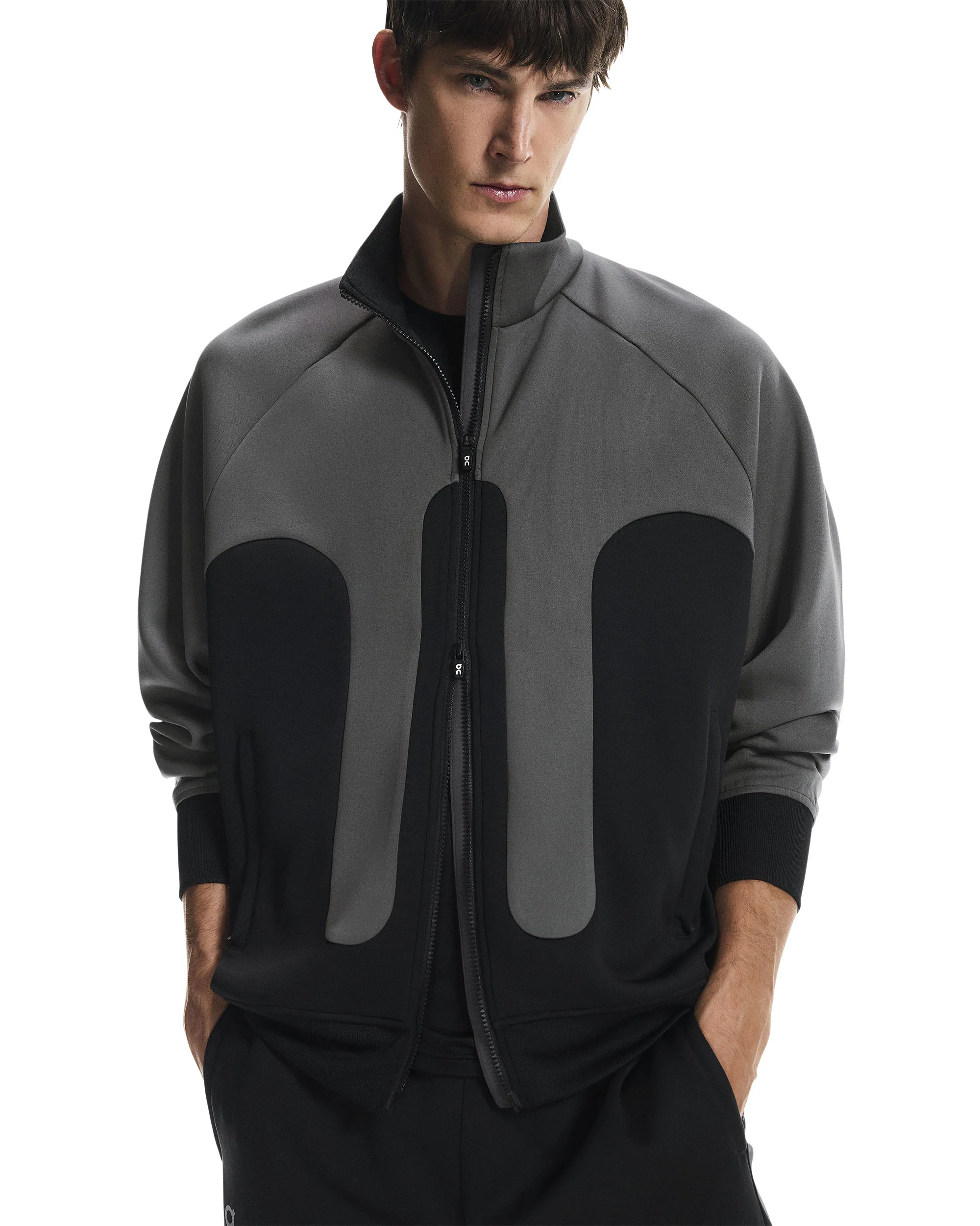 ON RUNNING TRACK JACKET IKON BLACK