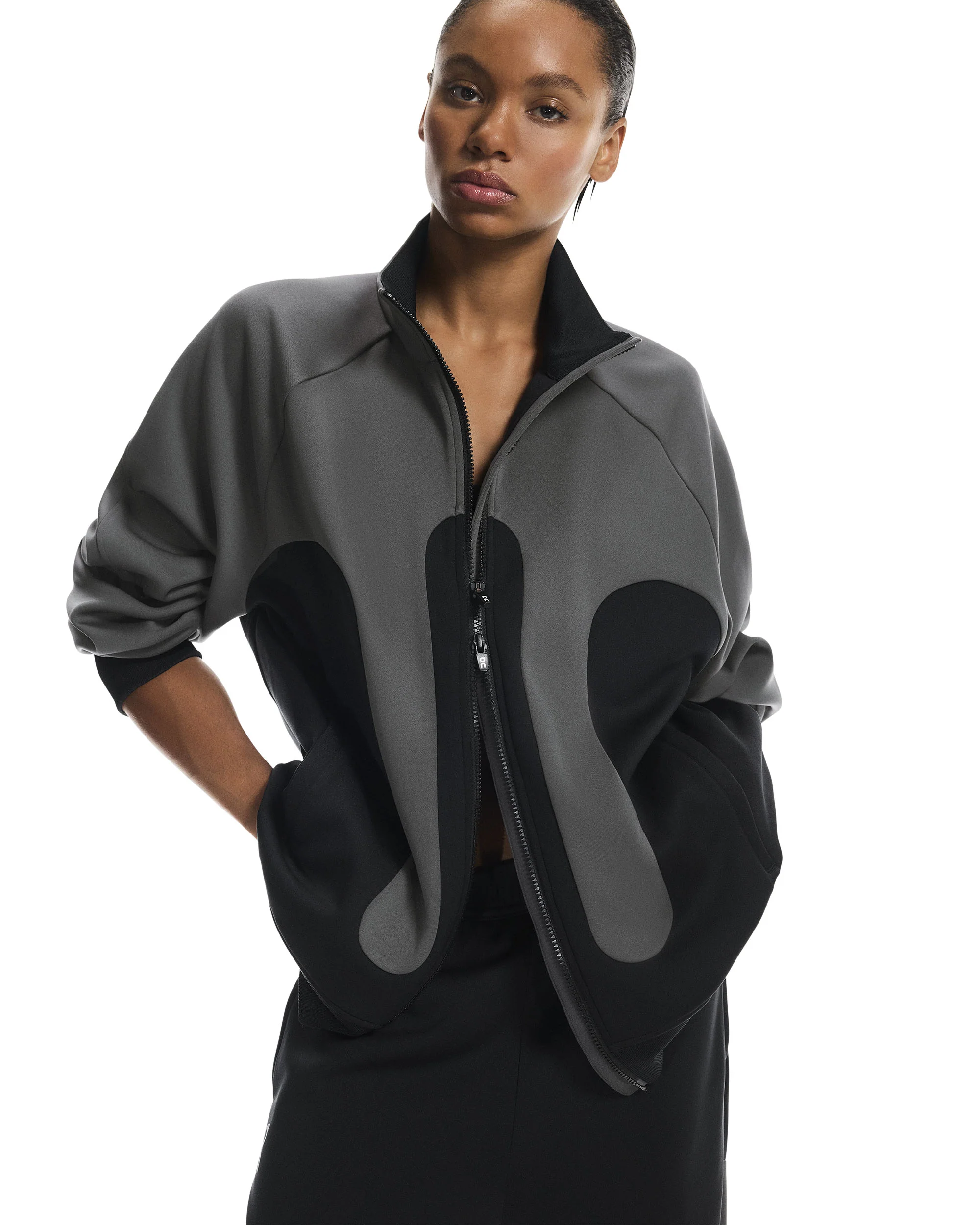 ON RUNNING TRACK JACKET IKON BLACK - Image 3