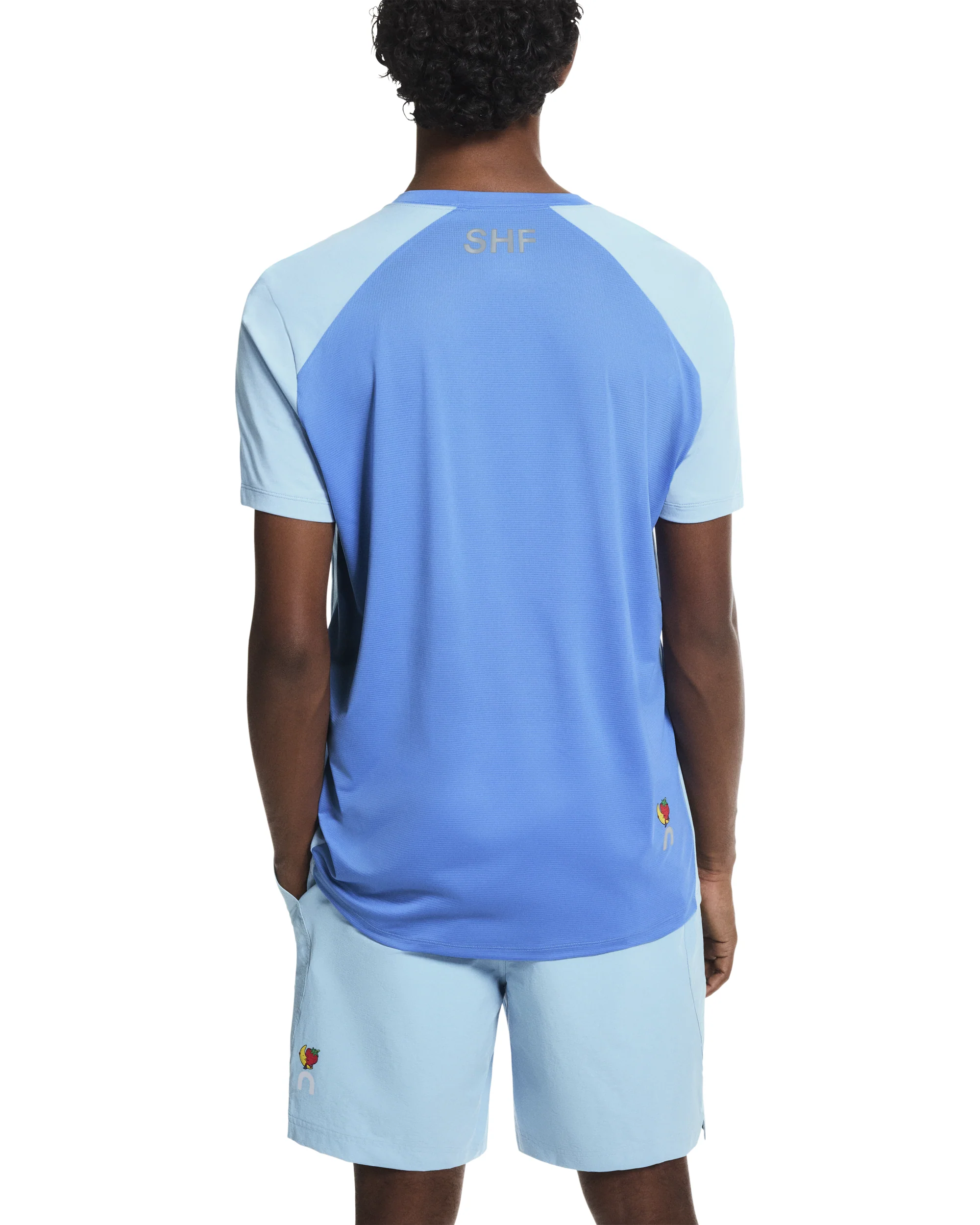 Sky High Farm x On Trek Tee Men's - Ultramarine - Image 6