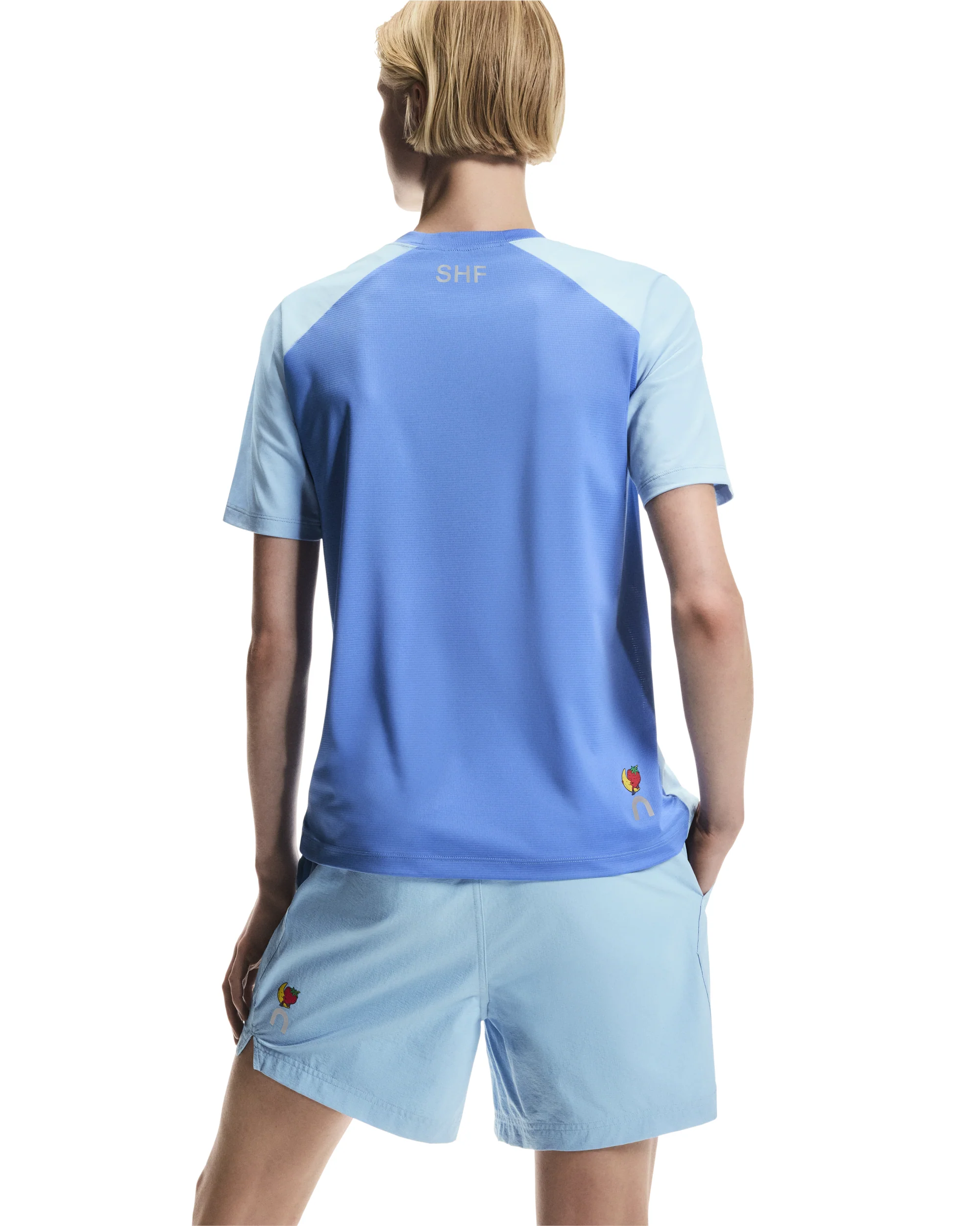 Sky High Farm x On Trek Tee Women's - Ultramarine - Image 3
