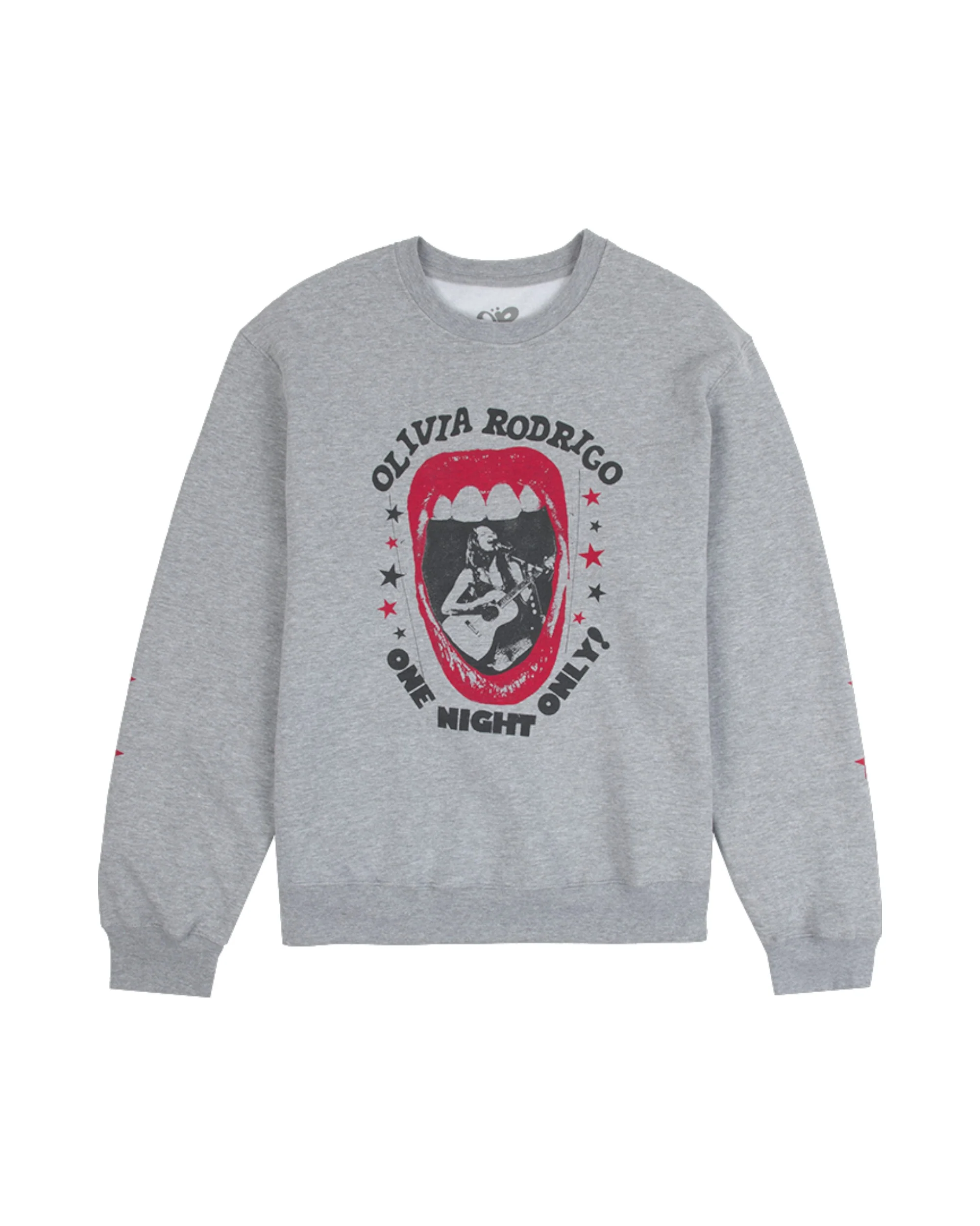 one night only crewneck pullover