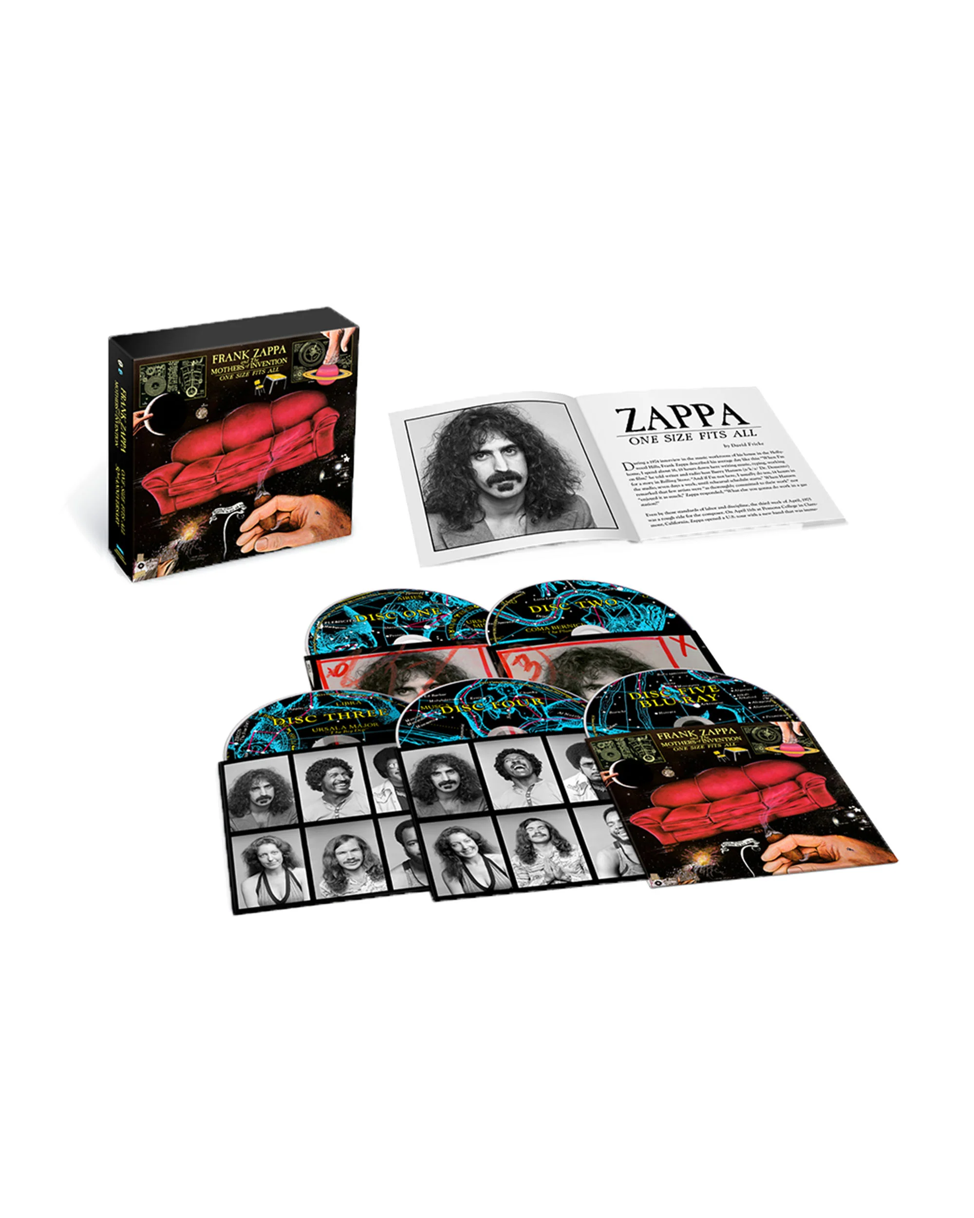 One Size Fits All Super Deluxe Limited Edition (4CD + Blu Ray)
