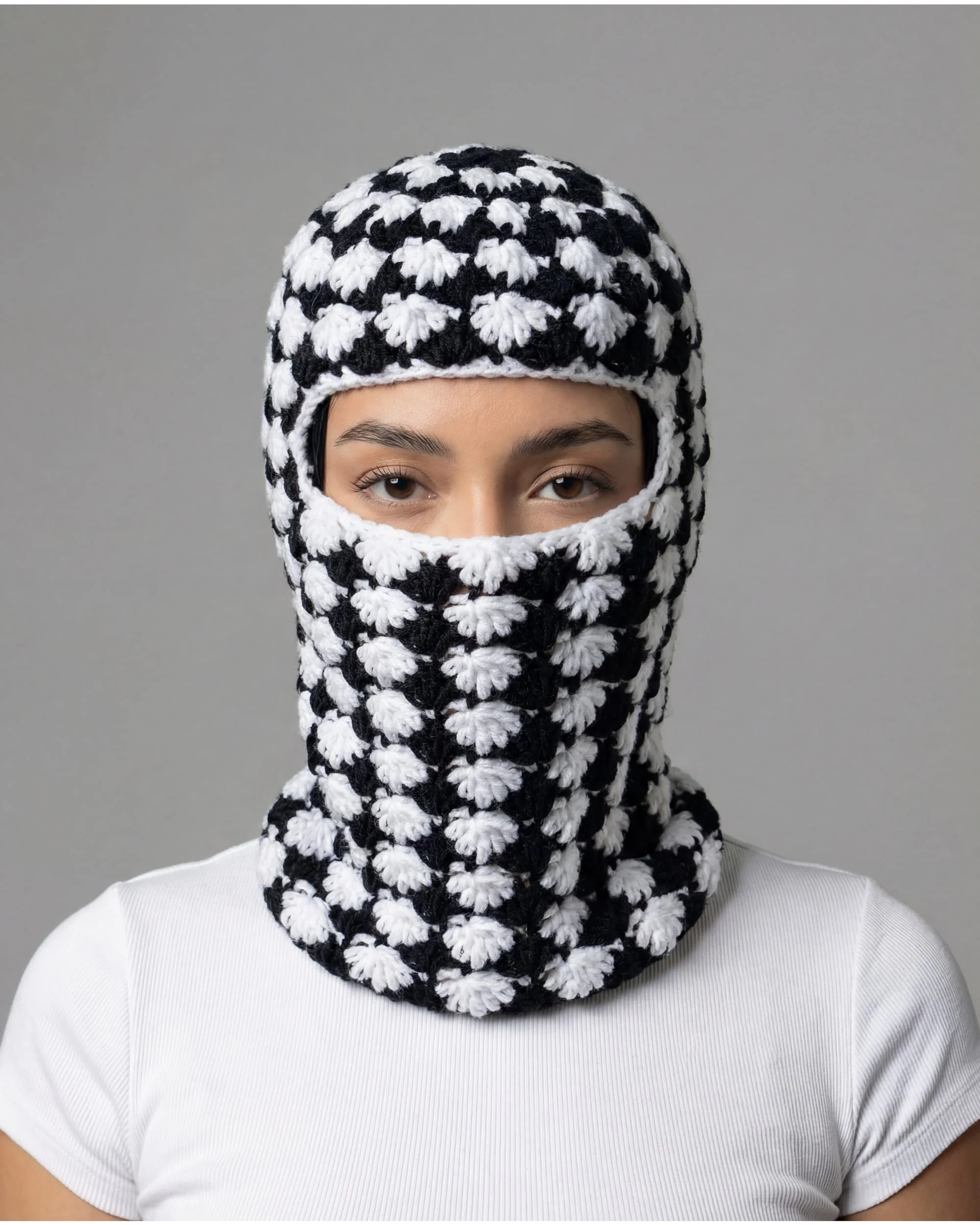 Oreo Crochet Balaclava - Image 2