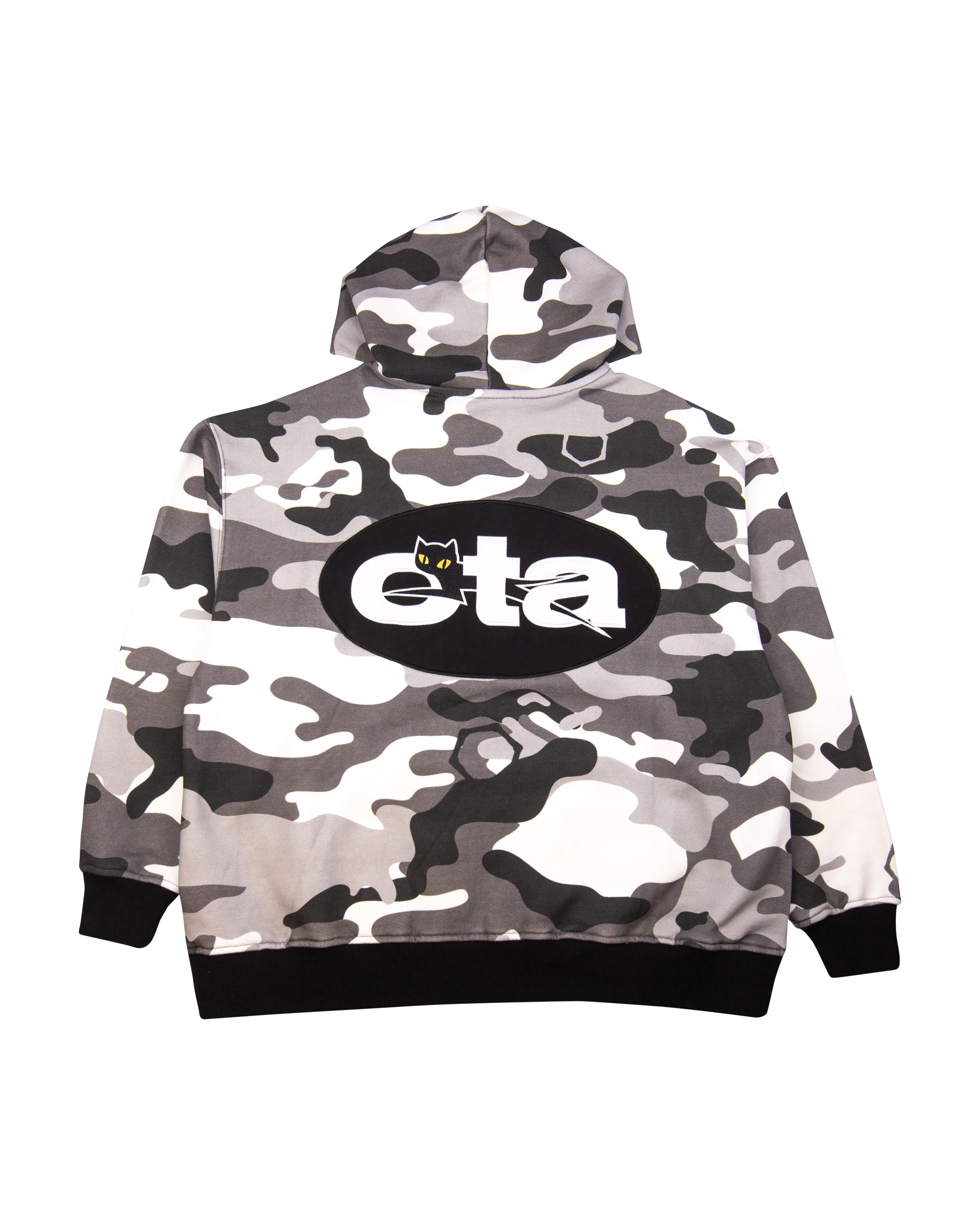 OTA Arctic Camo Black Cat Omen Zip Up - Image 2