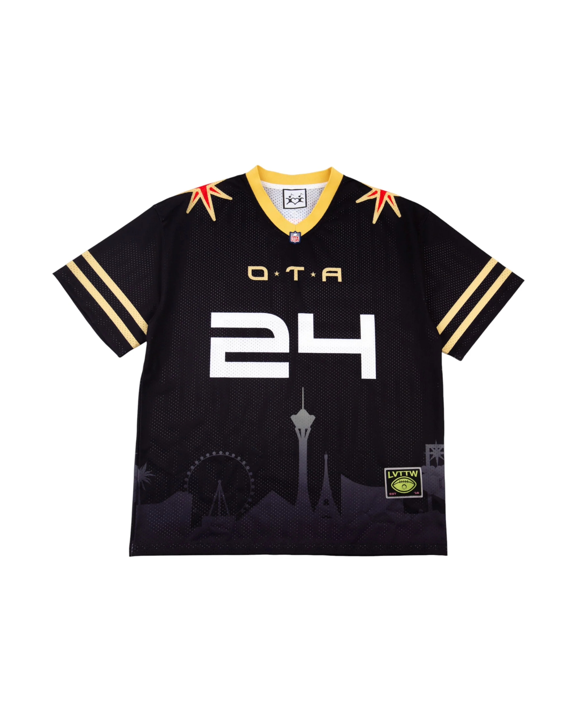 OTA Black Hometown Hero Football Jersey