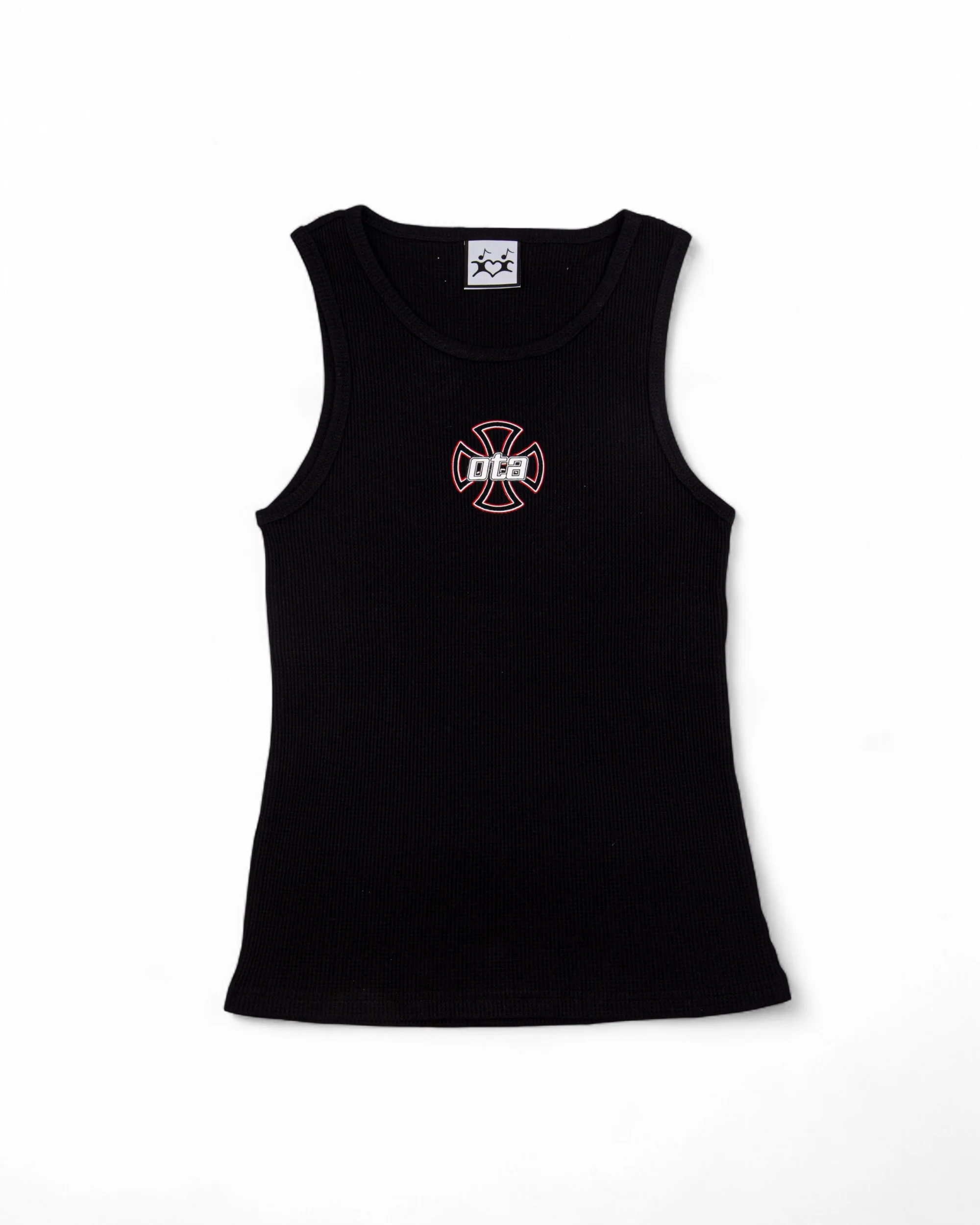 OTA Black Martyrdom Thermal Tank Top
