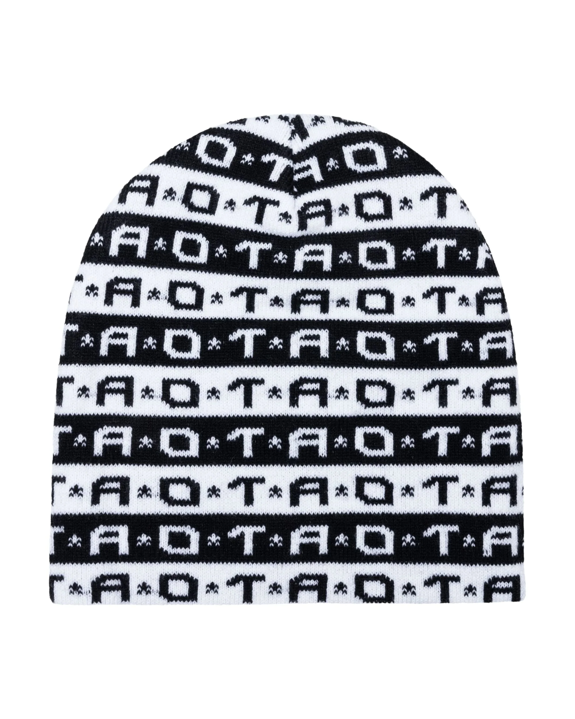 OTA Black/White Seeing Sounds Jacquard Beanie