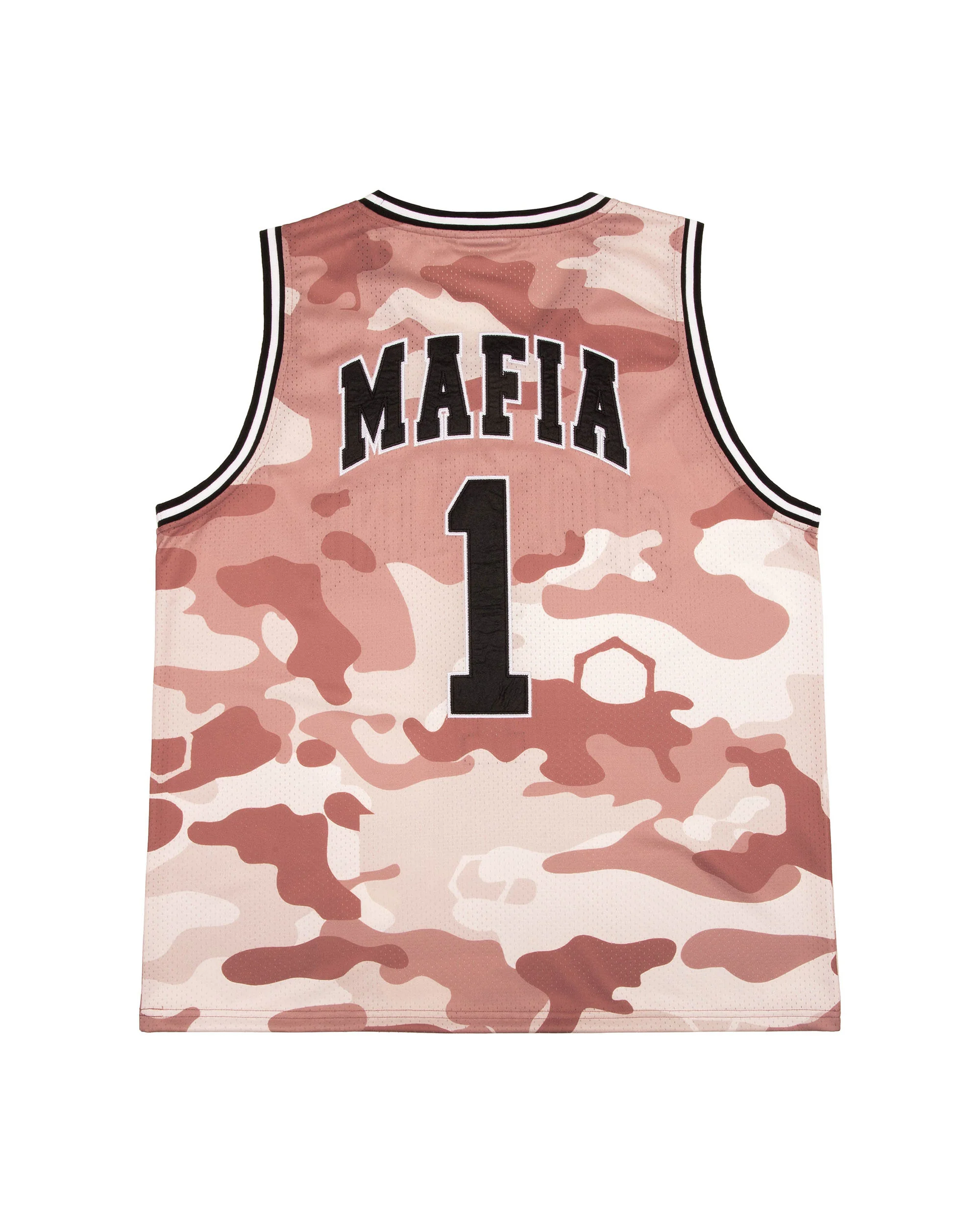 OTA & Shoreline Mafia OTX Boyz Desert Camo Basketball Jersey - Image 2