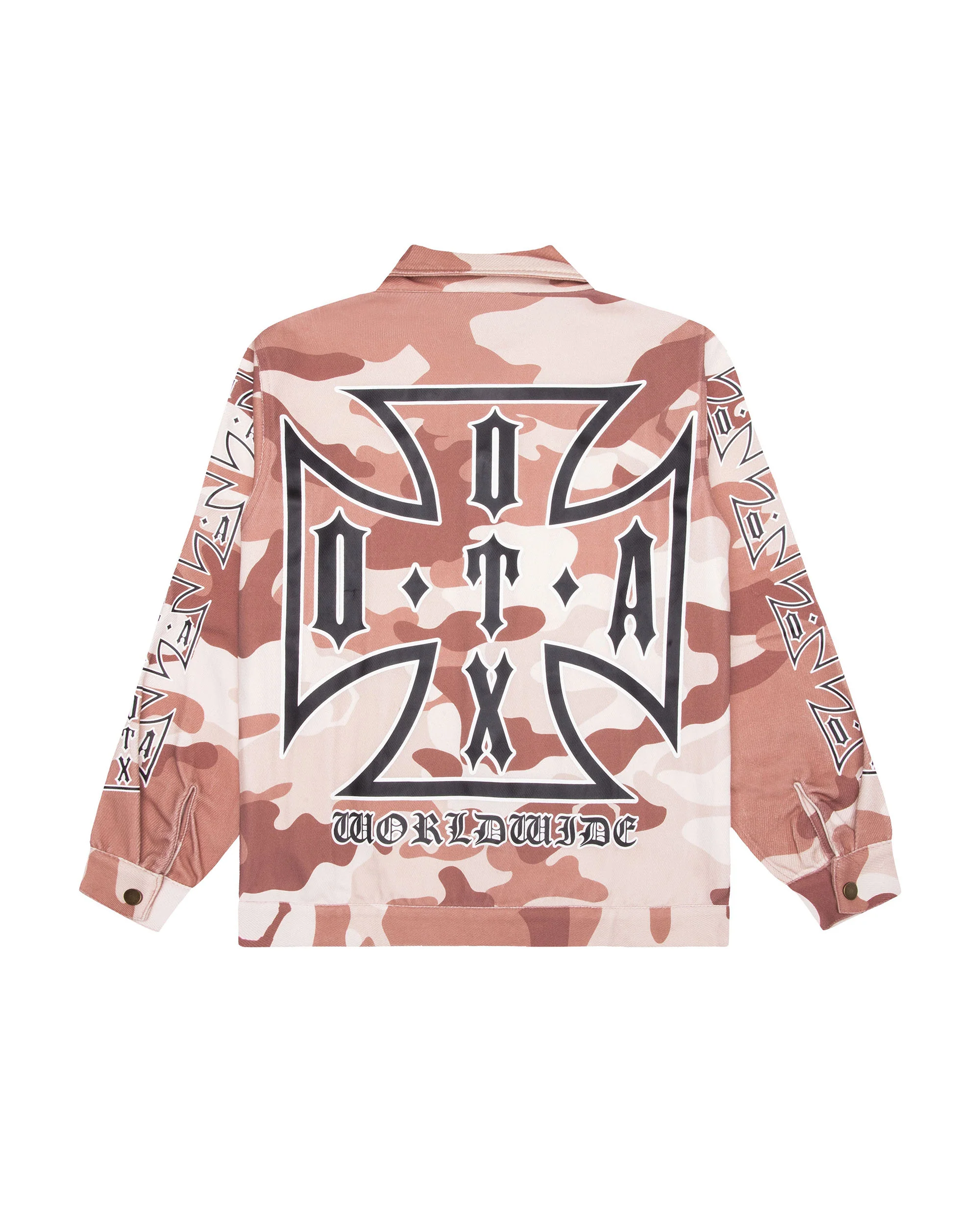 OTA & Shoreline Mafia OTX Boyz Desert Camo Choppa Work Jacket - Image 2