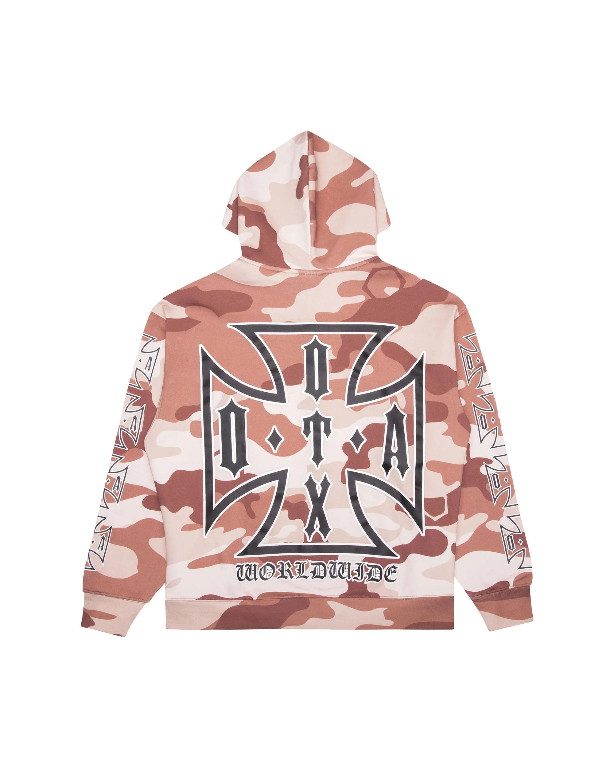 OTA & Shoreline Mafia OTX Boyz Desert Camo Choppa Zip Up - Image 2