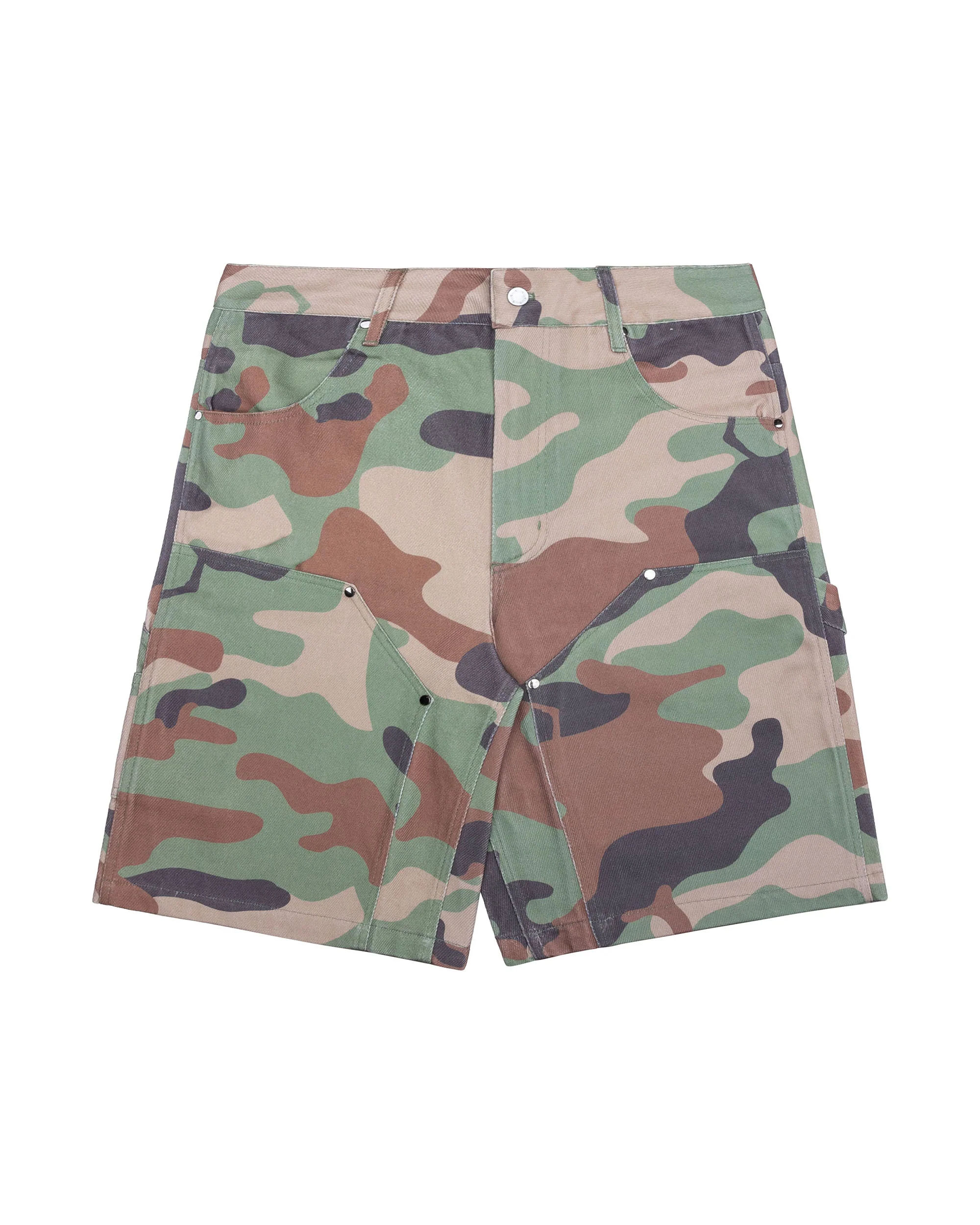 OTA & Shoreline Mafia OTX Boyz Military Camo Choppa Double Knee Work Shorts