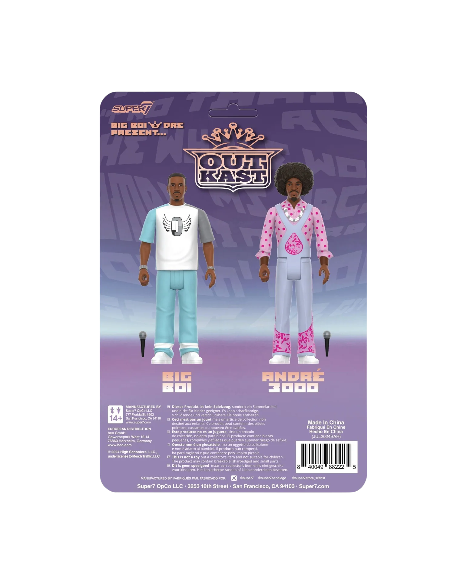 OutKast ReAction Figures Wave 03 - OutKast (Big Boi & Dre Present) - Image 16