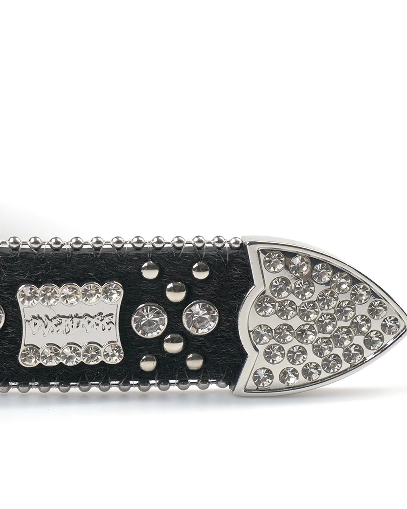 "OVD STUDDED BELT" - SILVER - Image 8
