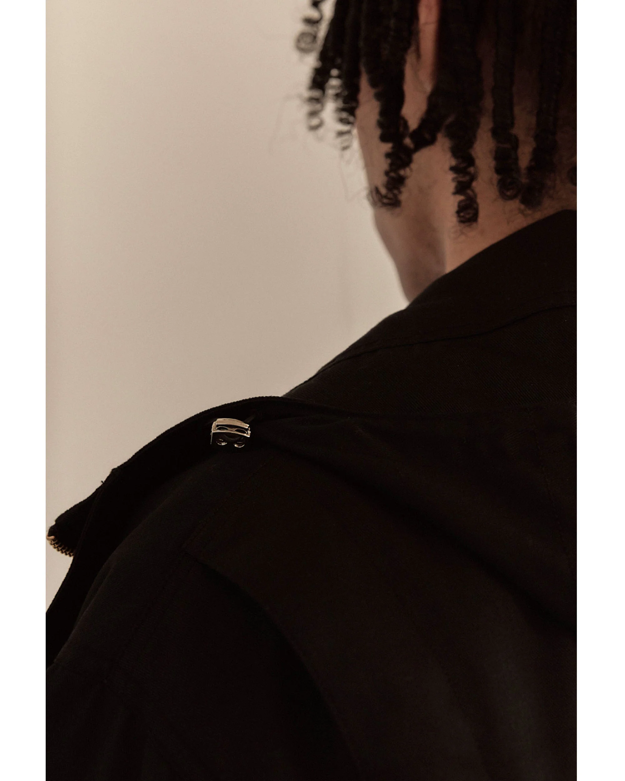 OVERSIZED HOOD JACKET / BLACK - Image 18