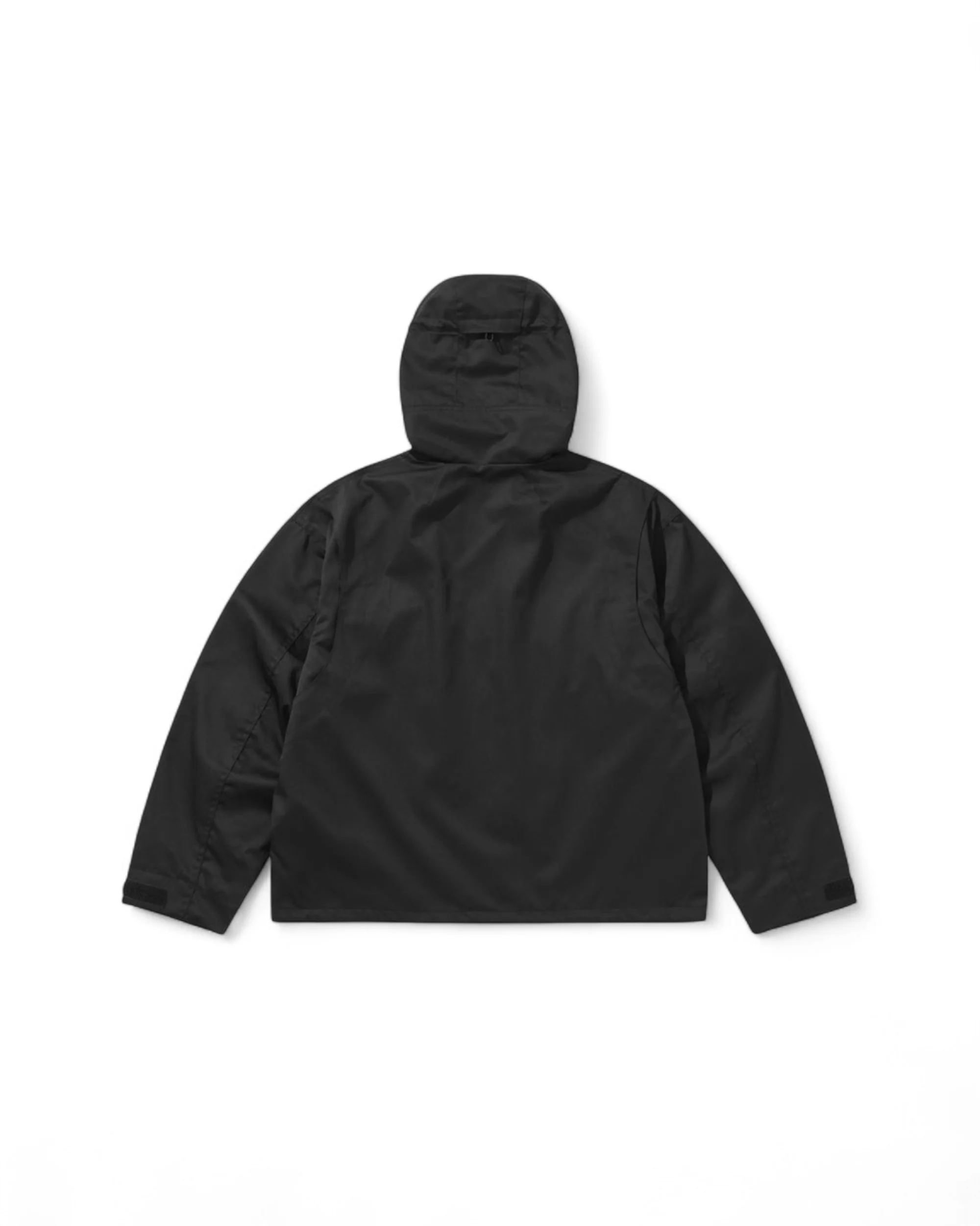 OVERSIZED HOOD JACKET / BLACK - Image 3