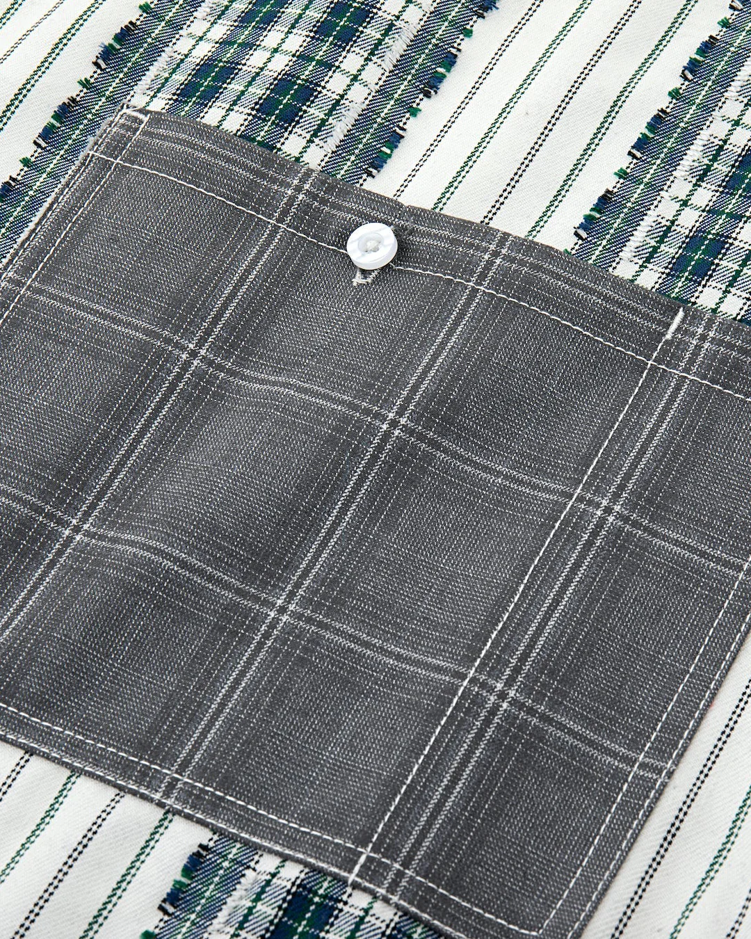 Oversized Patchwork Summer Shirt - Image 13