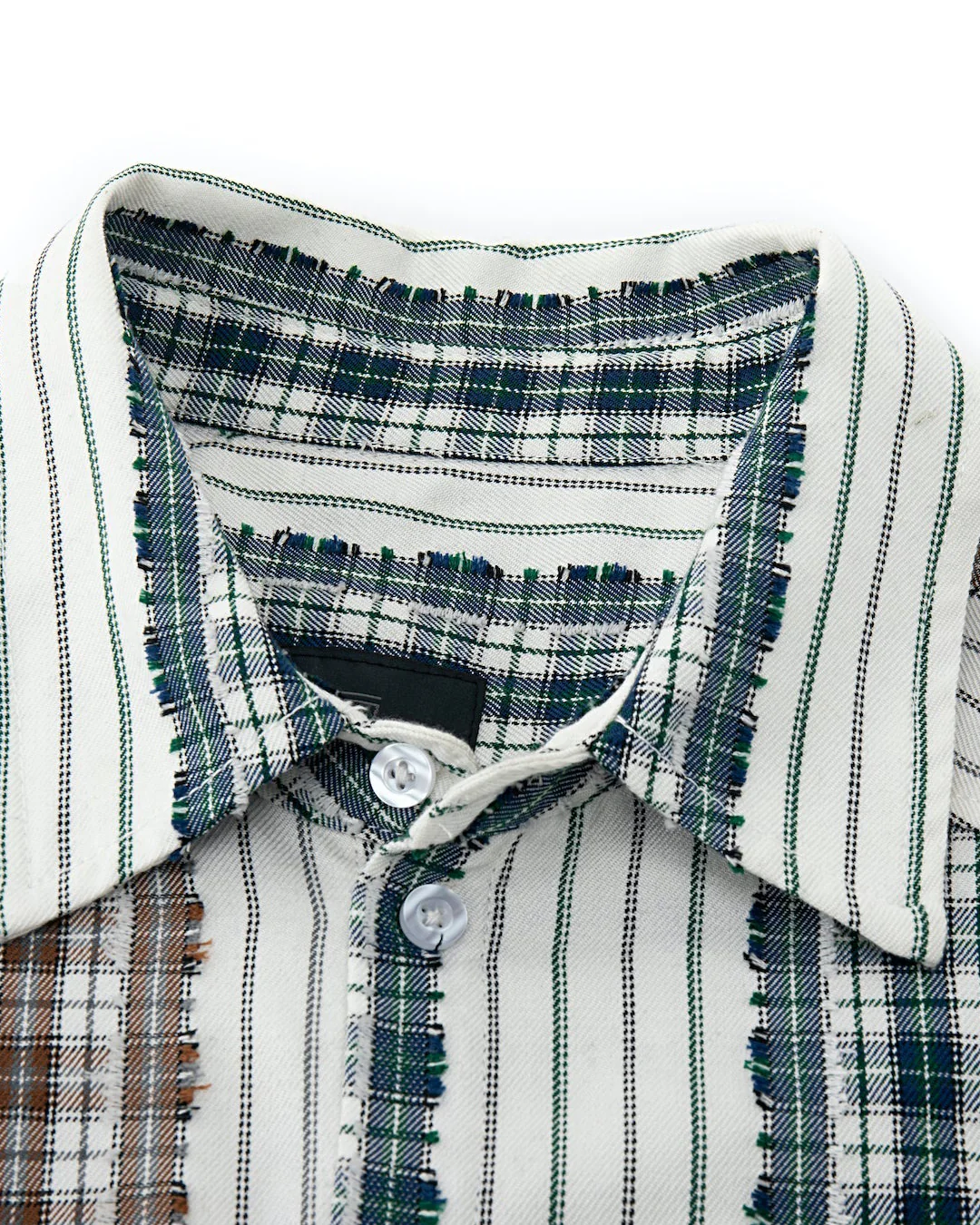 Oversized Patchwork Summer Shirt - Image 3