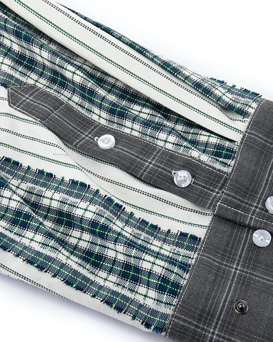Oversized Patchwork Summer Shirt - Image 5