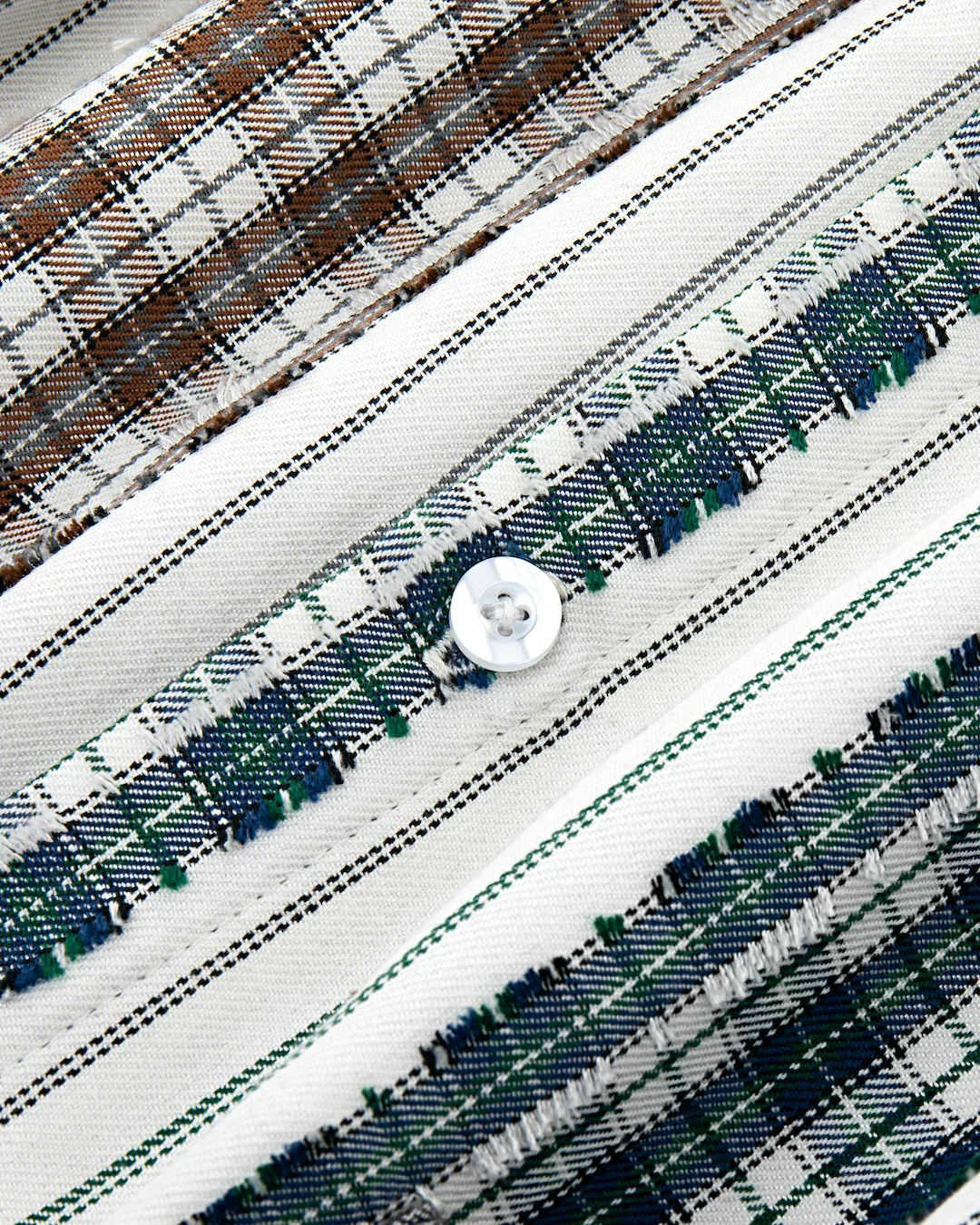 Oversized Patchwork Summer Shirt - Image 7