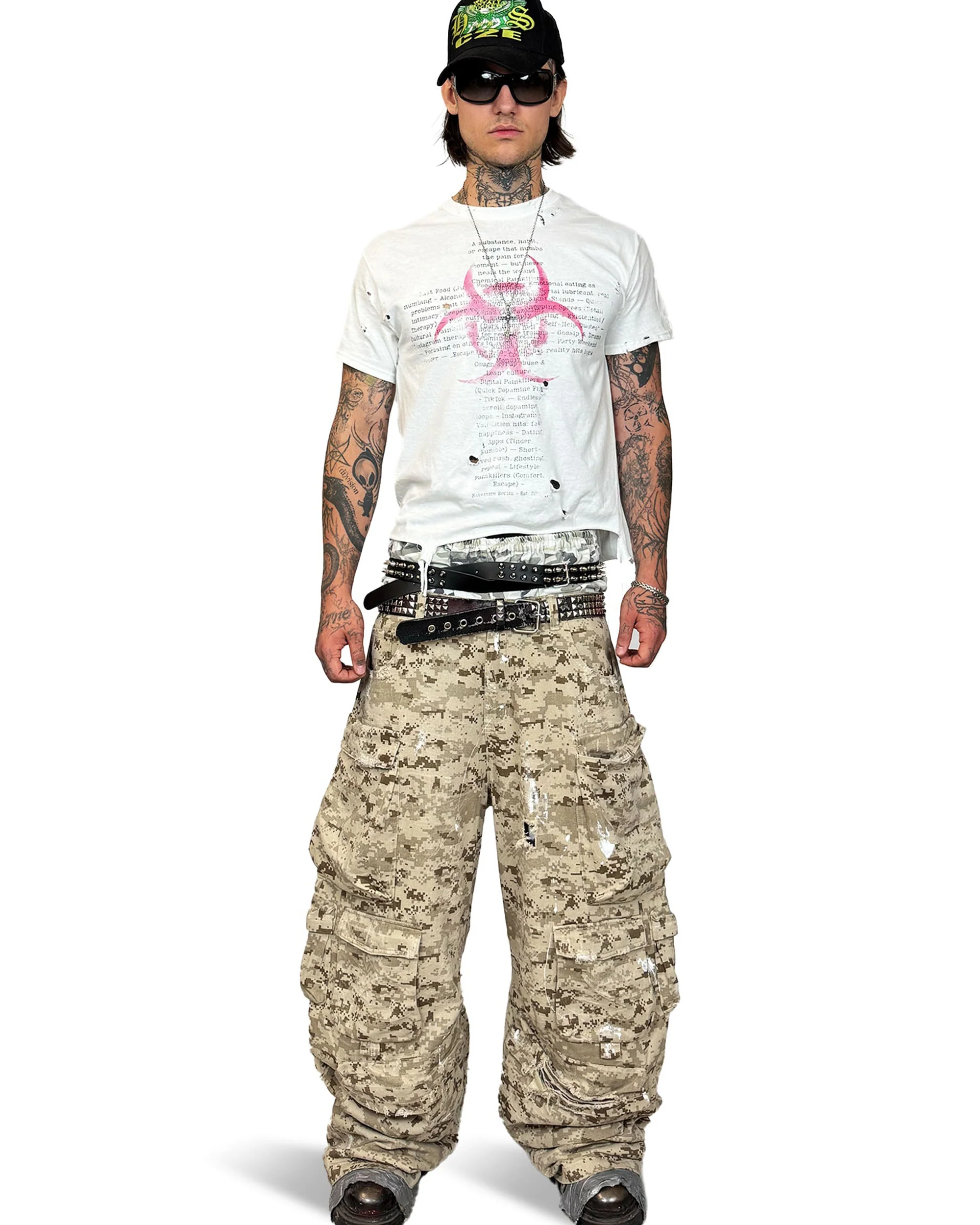 PAINKILLER CAMO PANTS | UNISEX - Image 3