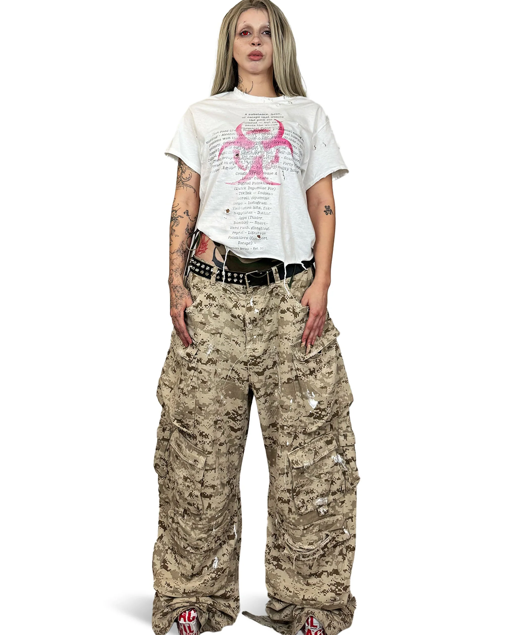 PAINKILLER CAMO PANTS | UNISEX - Image 5