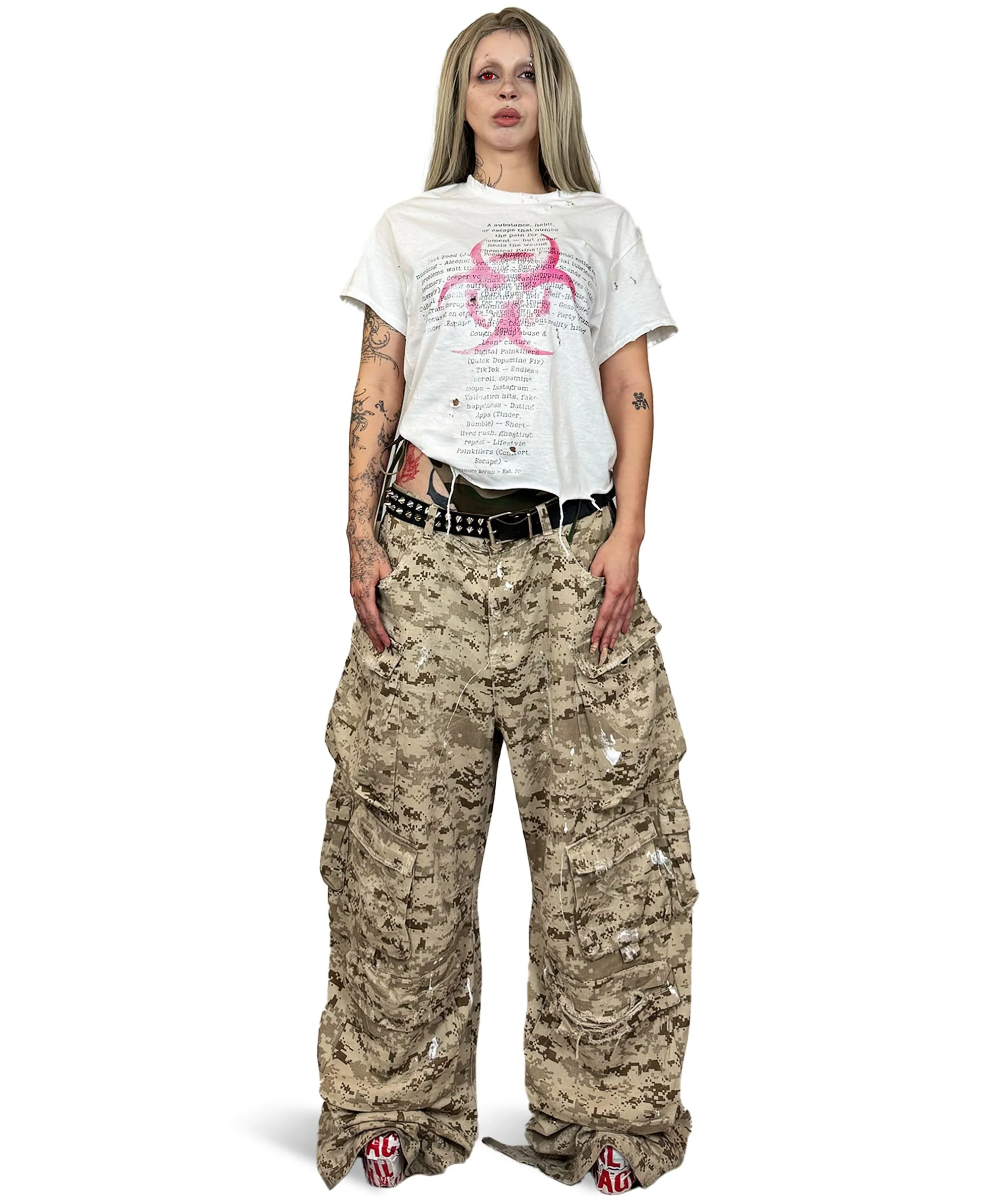 PAINKILLER - DISTRESSED T-SHIRT | UNISEX - Image 10