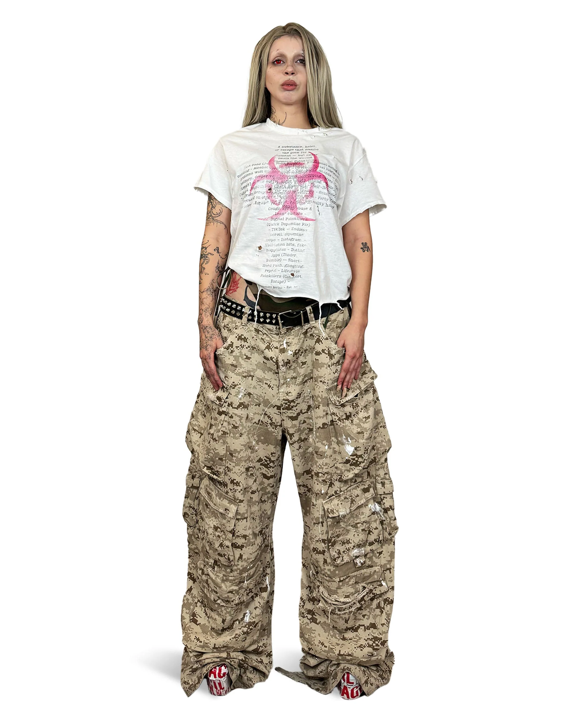 PAINKILLER - DISTRESSED T-SHIRT | UNISEX - Image 3