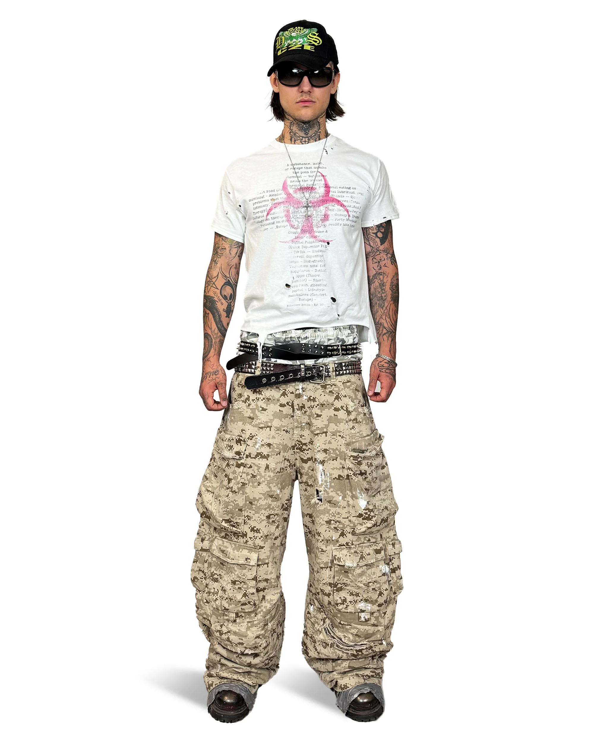 PAINKILLER - DISTRESSED T-SHIRT | UNISEX - Image 5