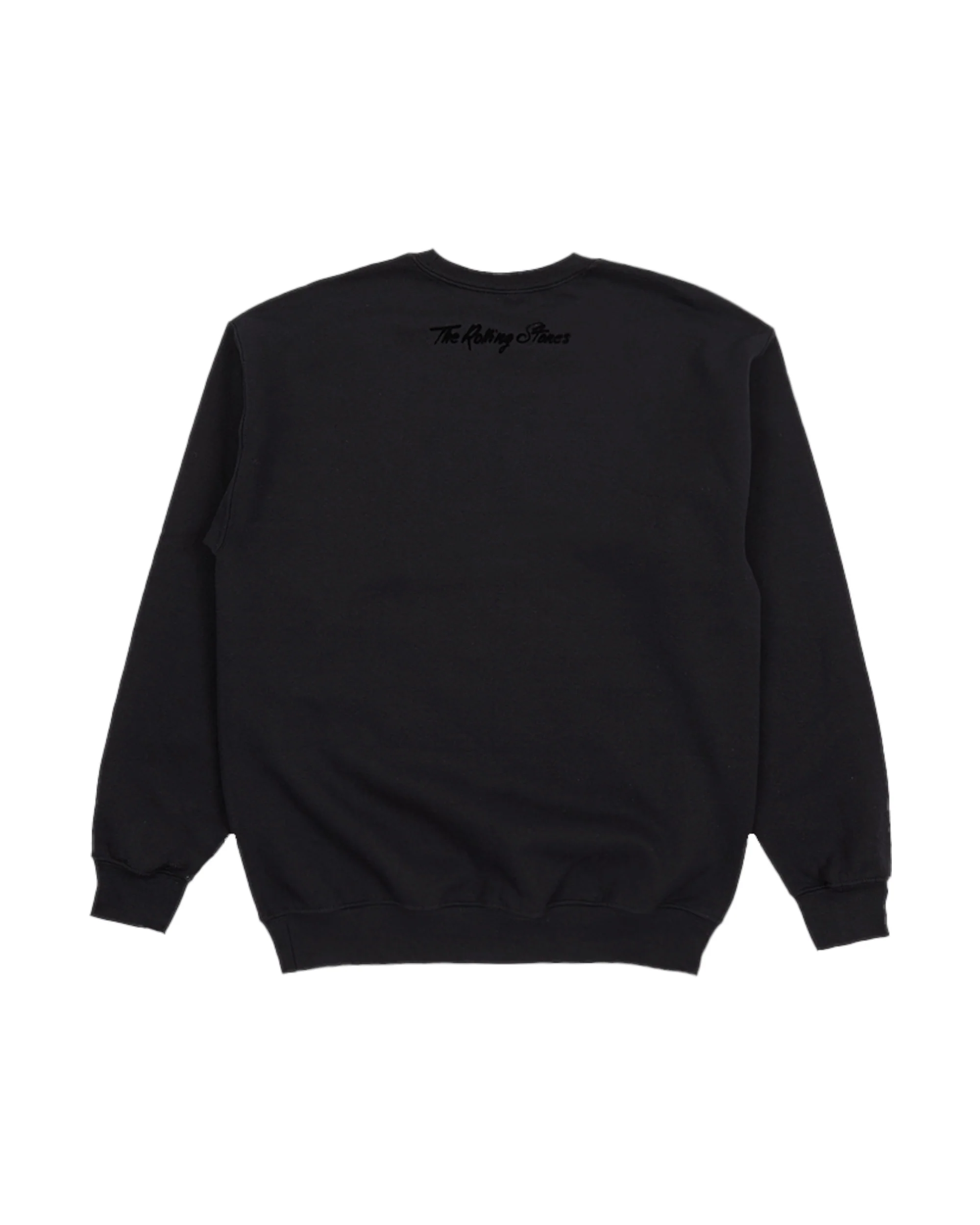 Paint It Black Tonal Repeating Tongues Crewneck - Image 2