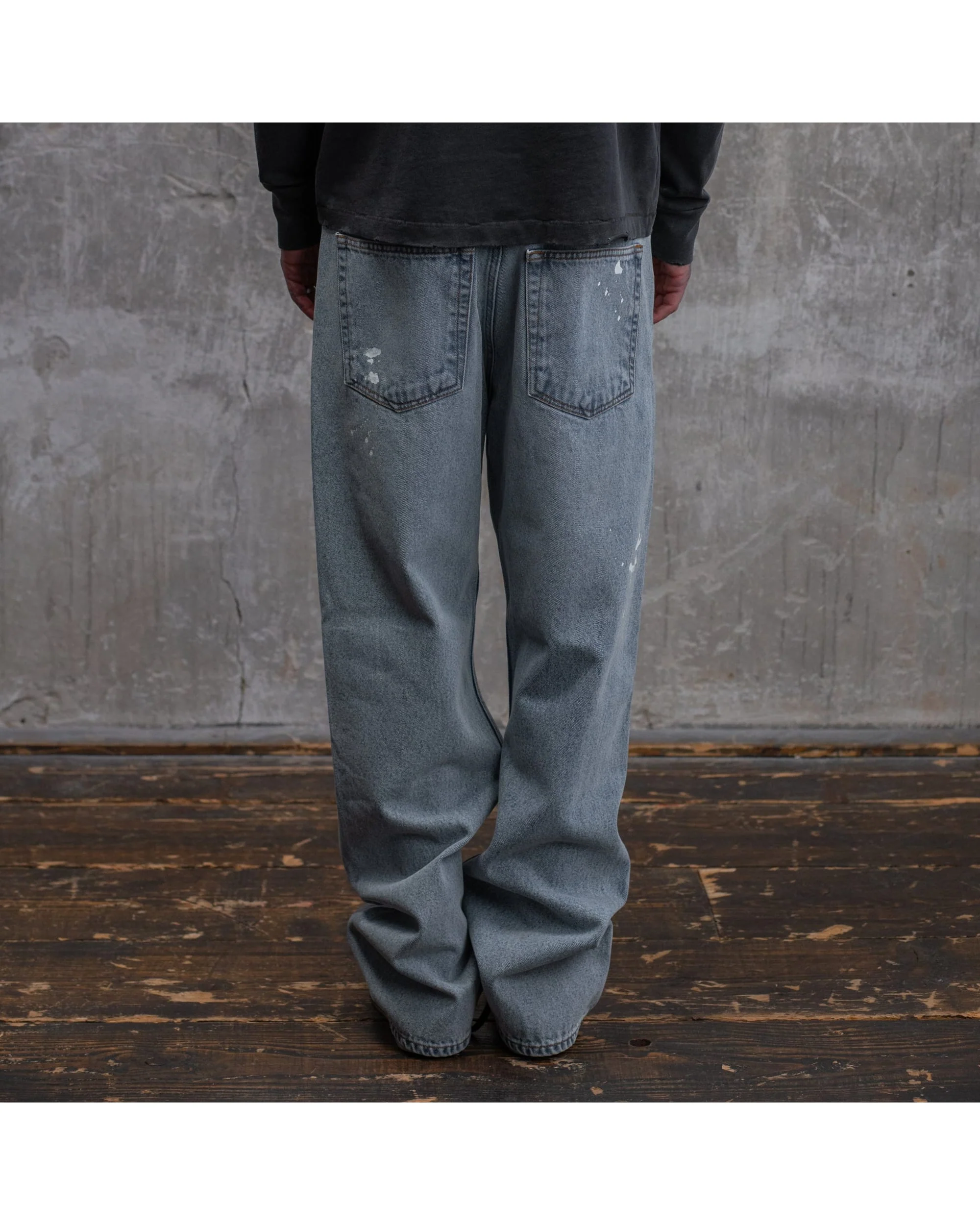 PAINT SPLATTER BAGGY JEANS - Image 3