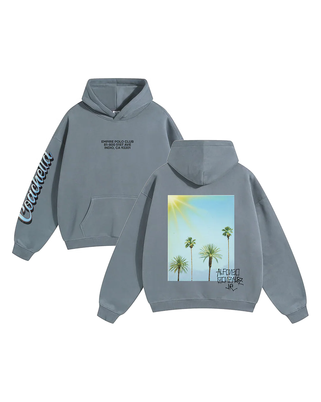 Painted Palms Hoodie - Image 3