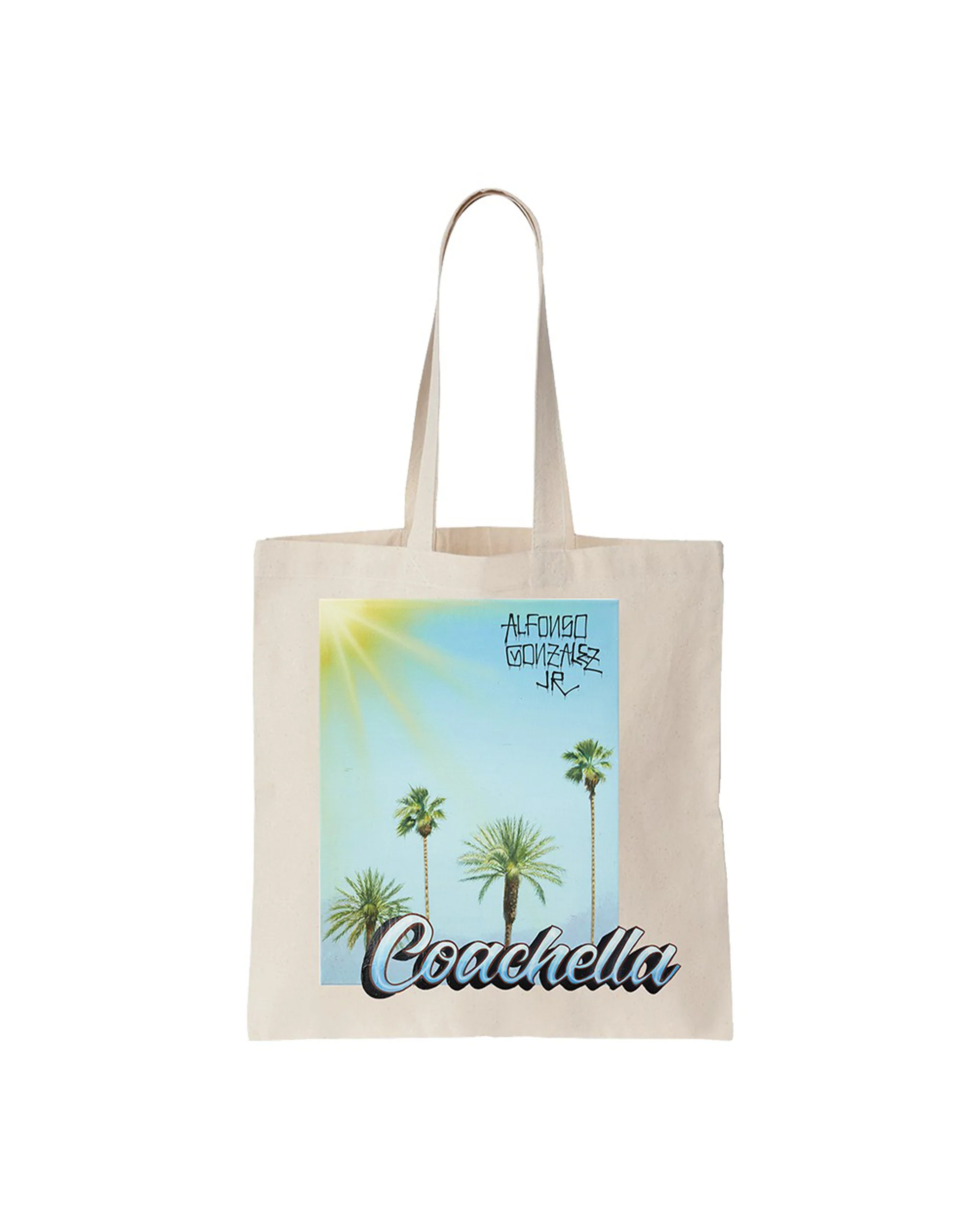 Painted Palms Tote