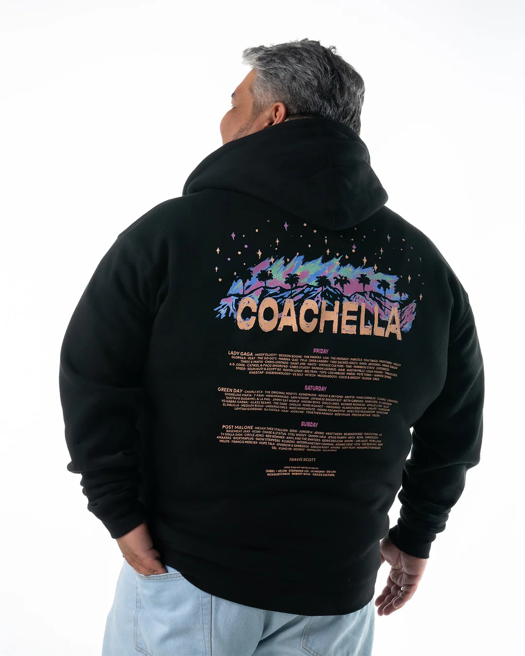 Painted Skies Lineup Zip Hoodie - Image 4