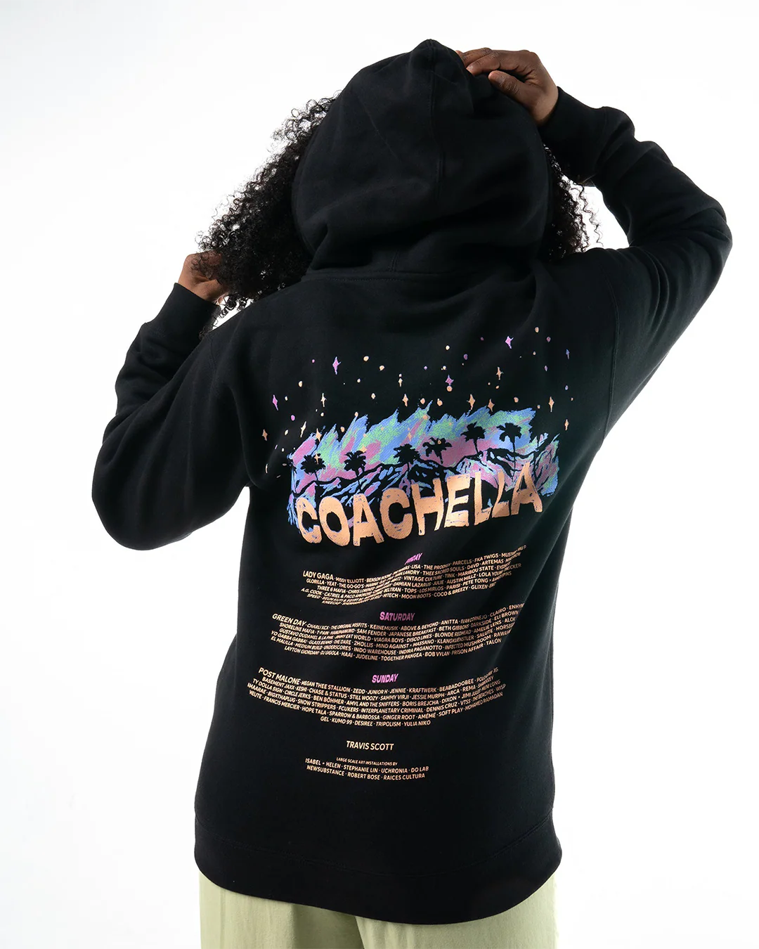 Painted Skies Lineup Zip Hoodie - Image 5