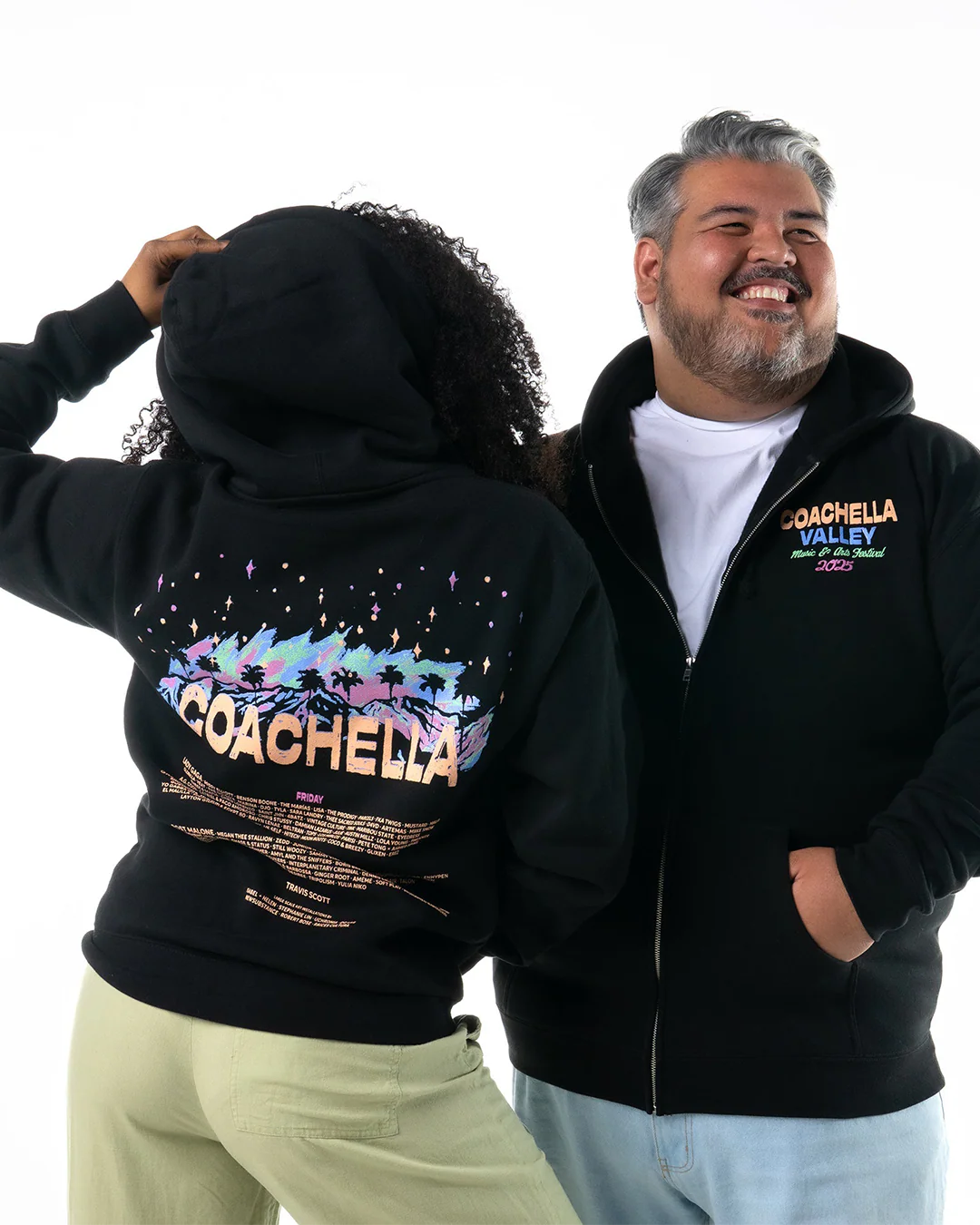 Painted Skies Lineup Zip Hoodie - Image 7