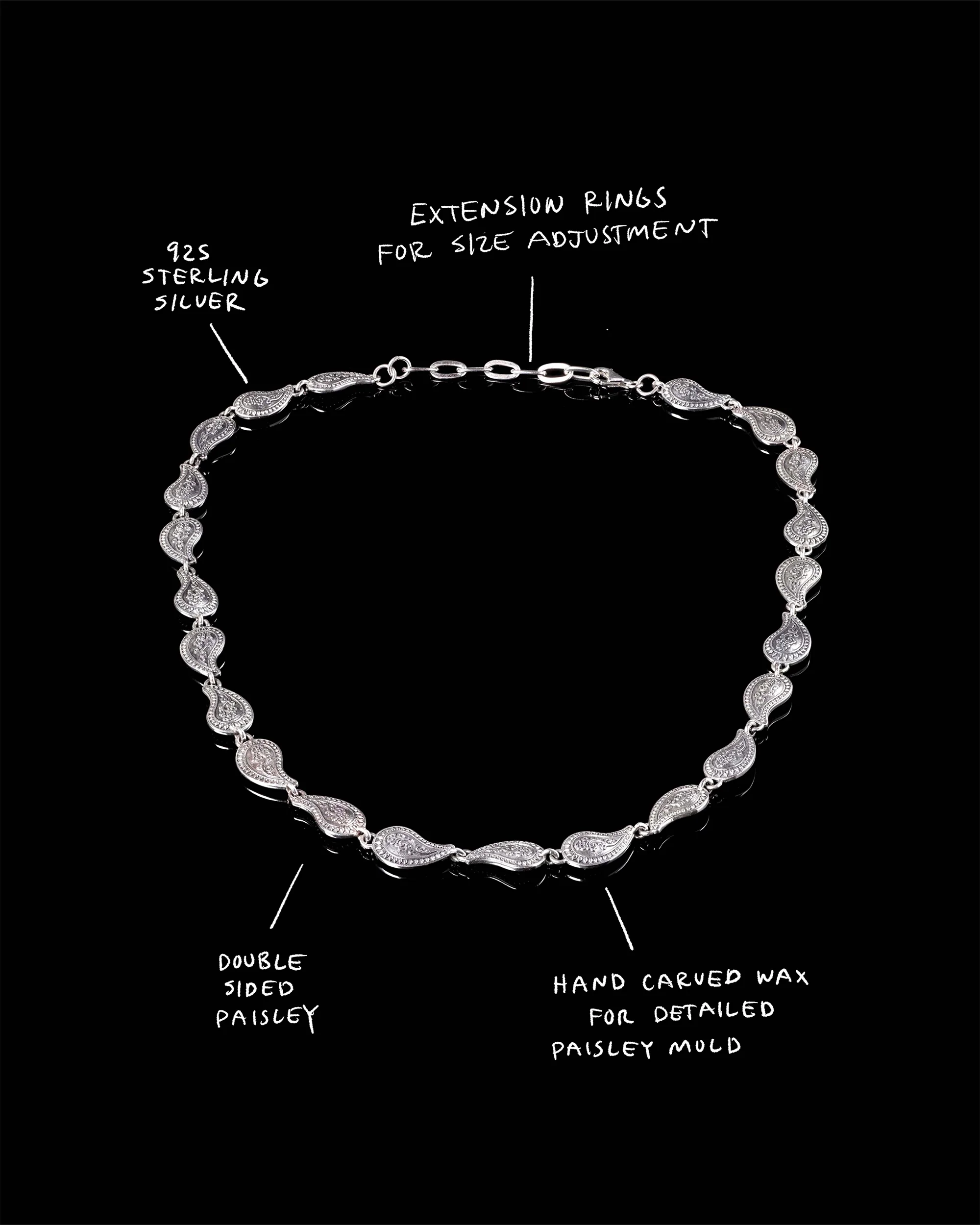 PAISLEY REPEATING NECKLACE - Image 6
