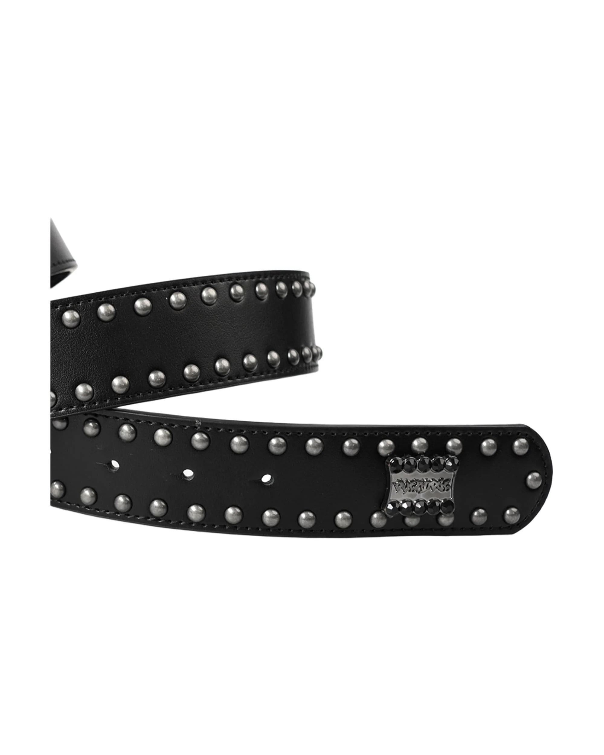 "PANTHER" BELT - BLACK LEATHER - Image 4