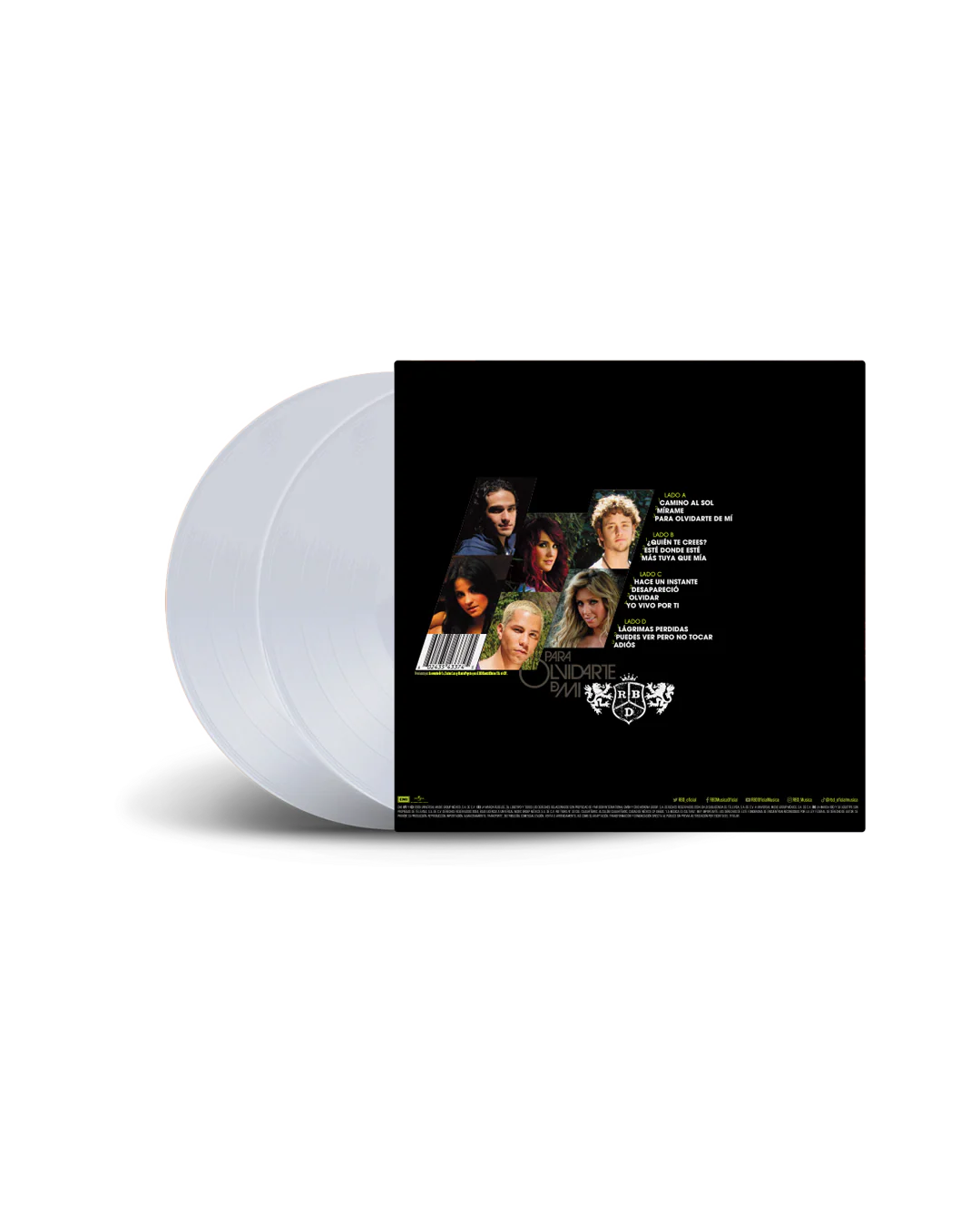 Para Olvidarte De MĂ 2LP Vinyl - Image 2