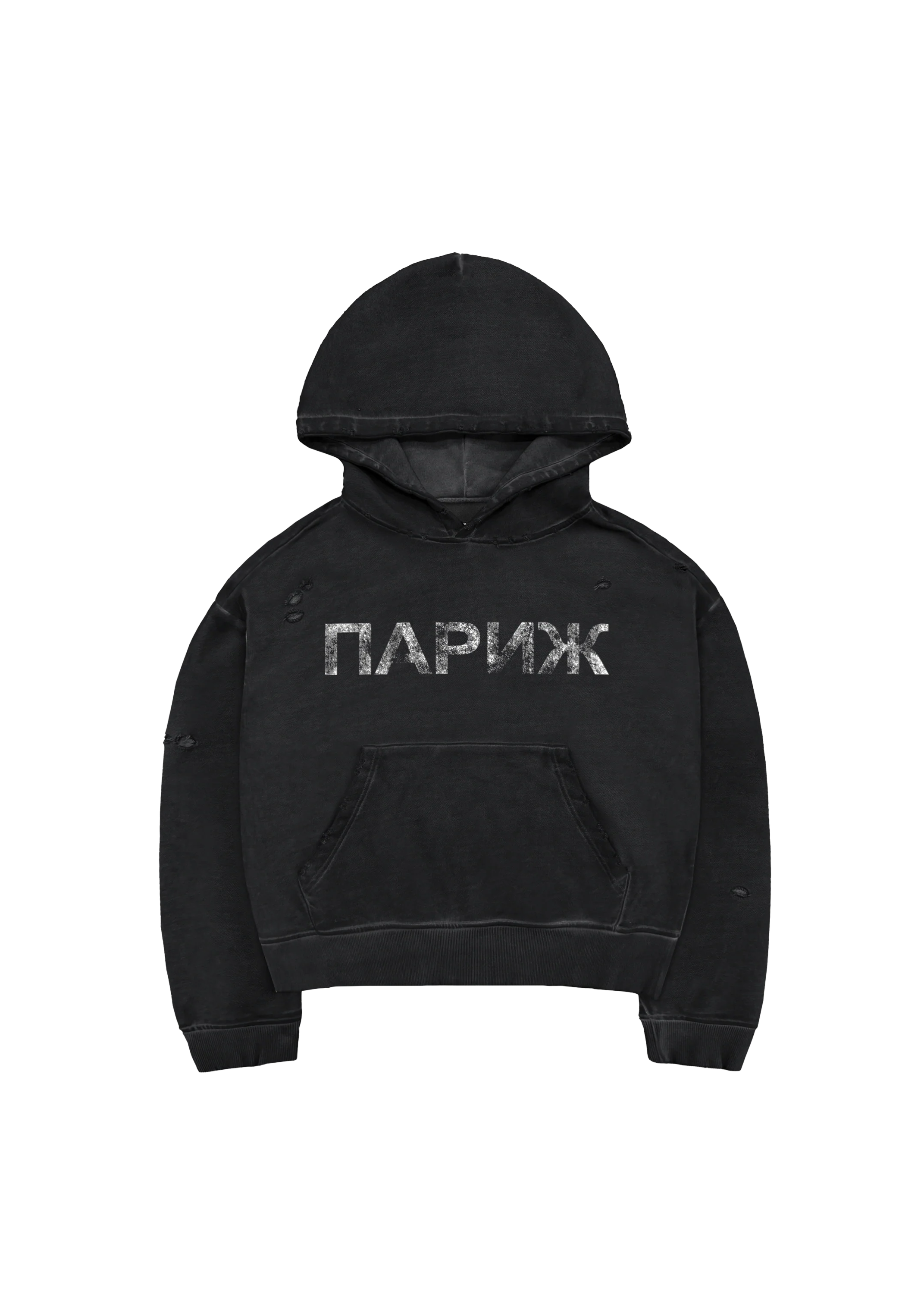 PARIS HOODIE in BLACK - Image 5