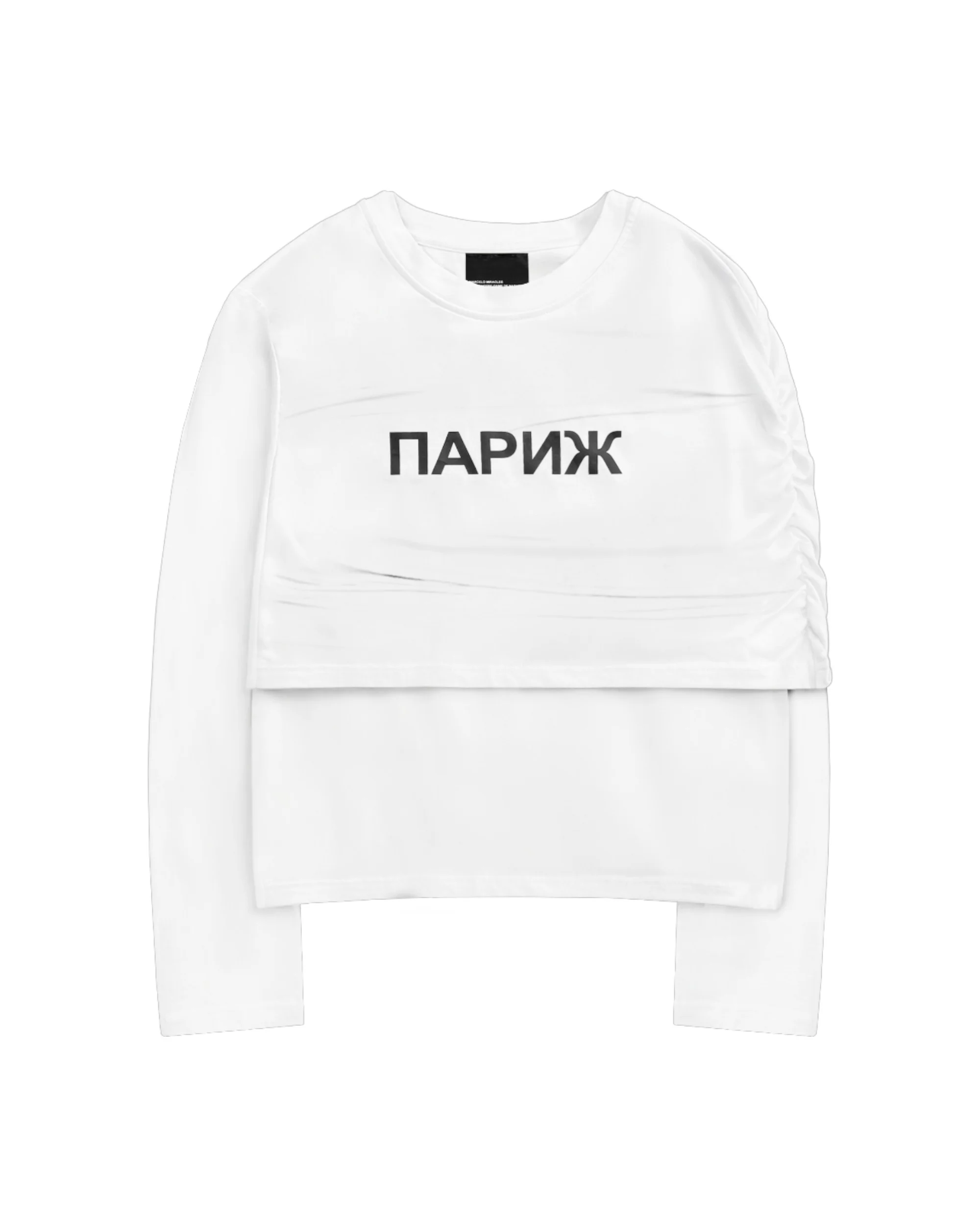 PARIS LONGSLEEVE in WHITE