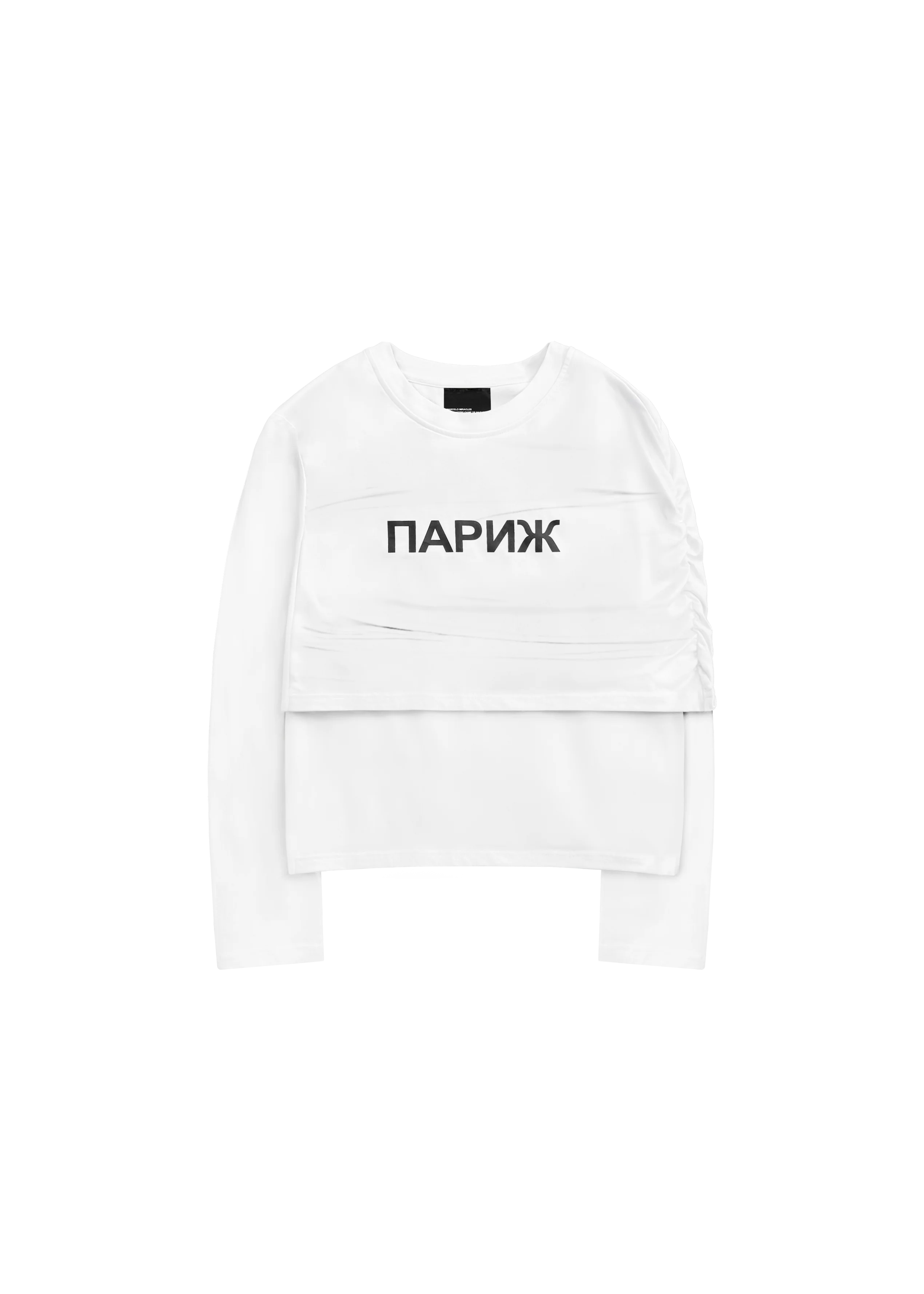 PARIS LONGSLEEVE in WHITE - Image 6