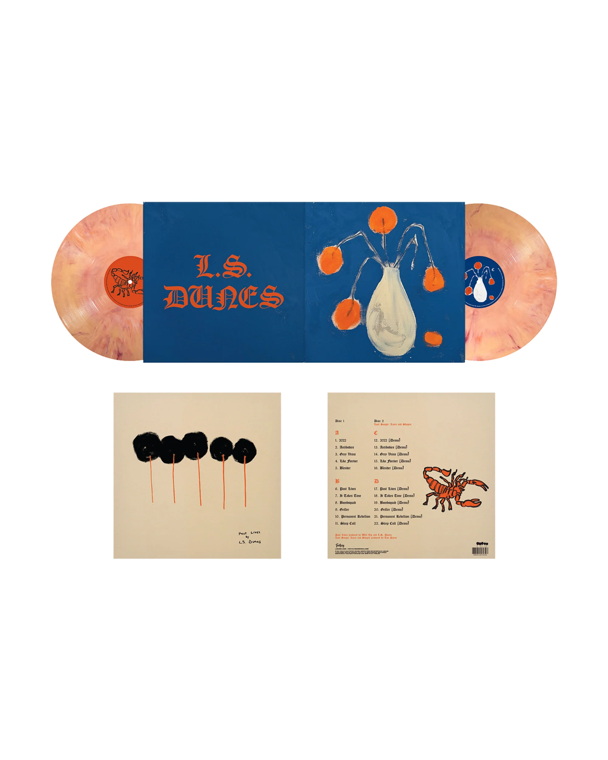 Past Lives (Deluxe) - Cream Swirl Vinyl 2LP - Image 2