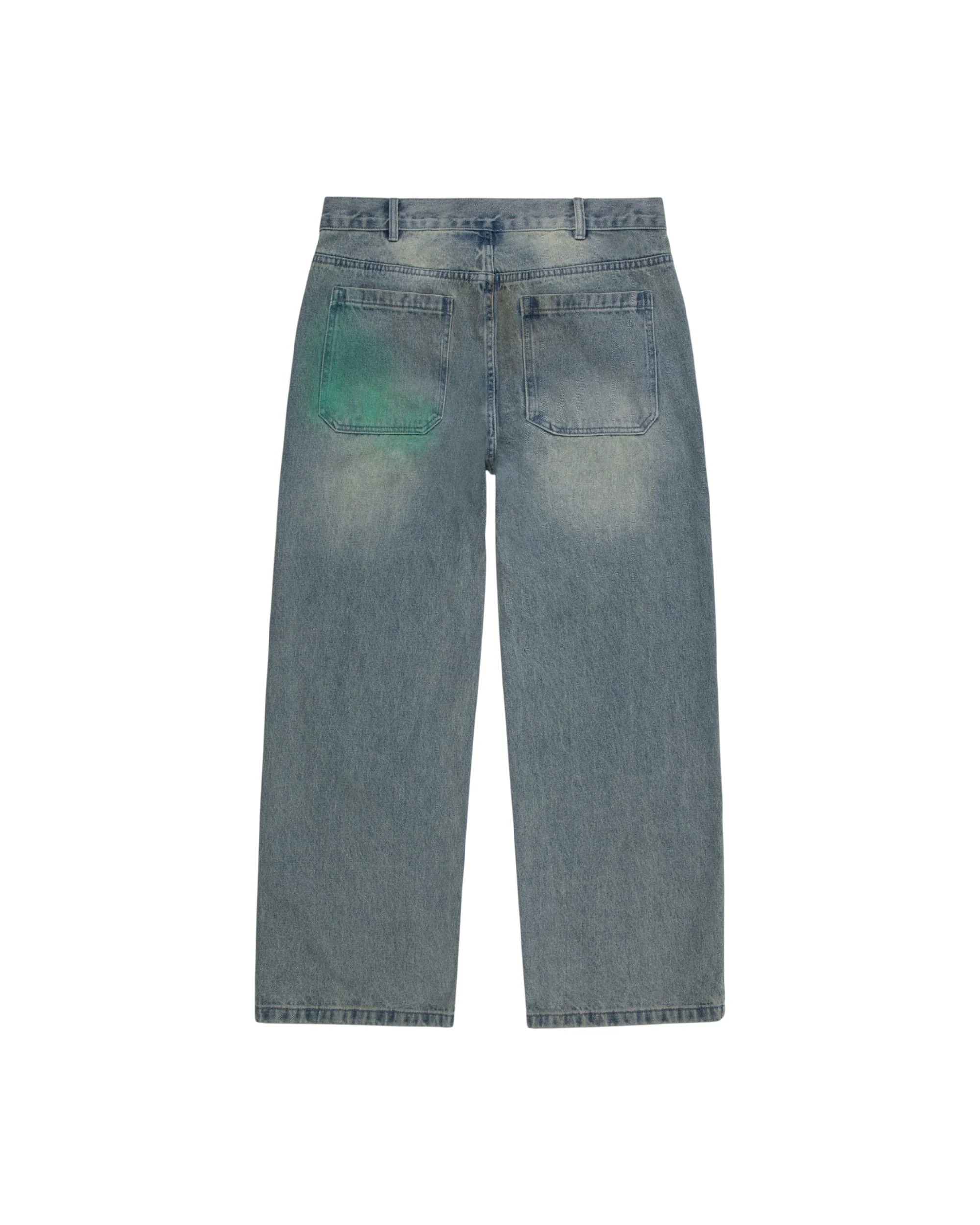 PASTEL BAGGY DENIM JEANS - Image 2
