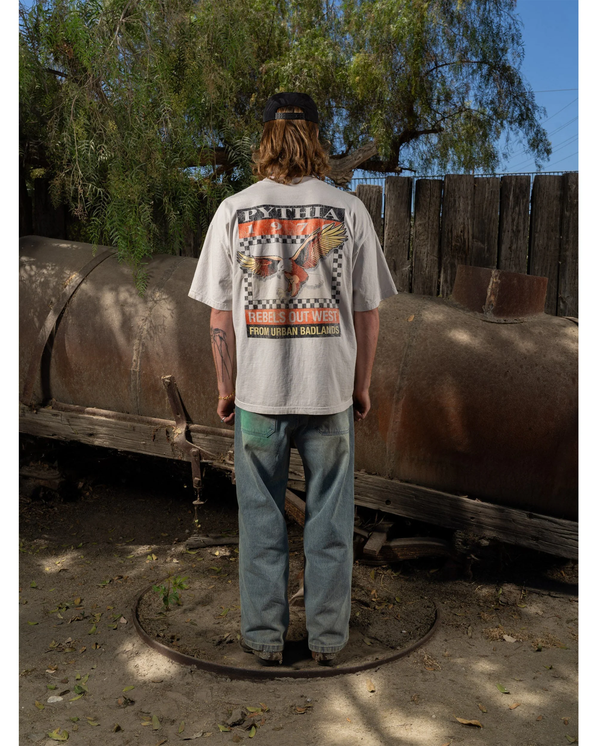 PASTEL BAGGY DENIM JEANS - Image 5